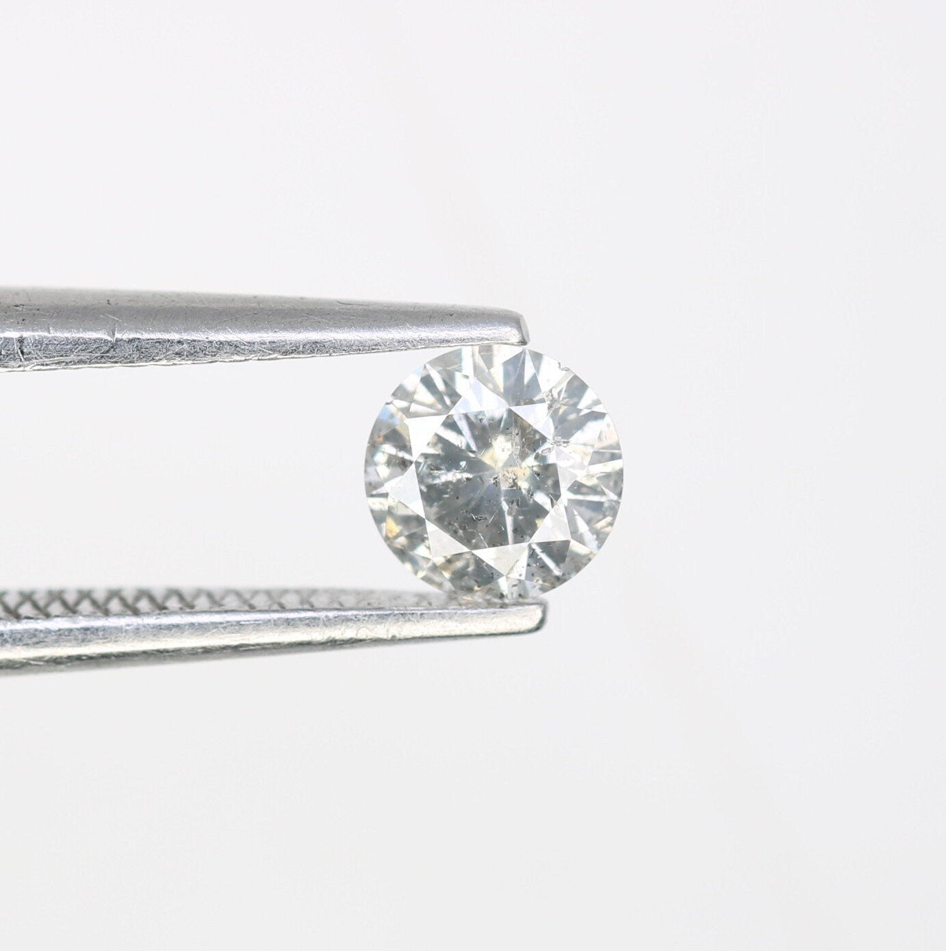 0.35 CT Natural Rustic Salt and Pepper Brilliant Cut Diamond | Perfect for Wedding Ring, Proposal Ring, or Jewelry Making | Wholesale Price