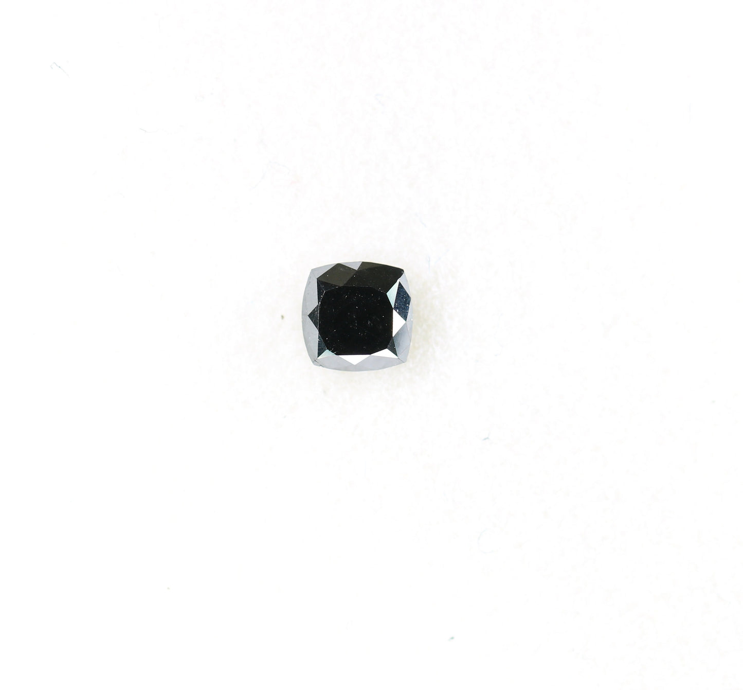 0.32 CT Fancy Cushion Black Loose Diamond for Wedding Jewelry, Pendant, Gift for Her, Gold Ring