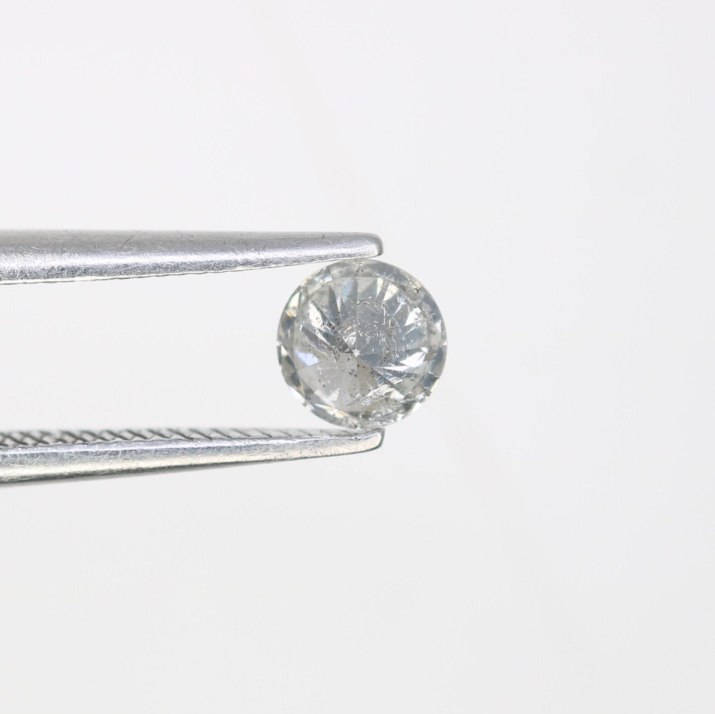 0.35 CT Natural Rustic Salt and Pepper Brilliant Cut Diamond | Perfect for Wedding Ring, Proposal Ring, or Jewelry Making | Wholesale Price