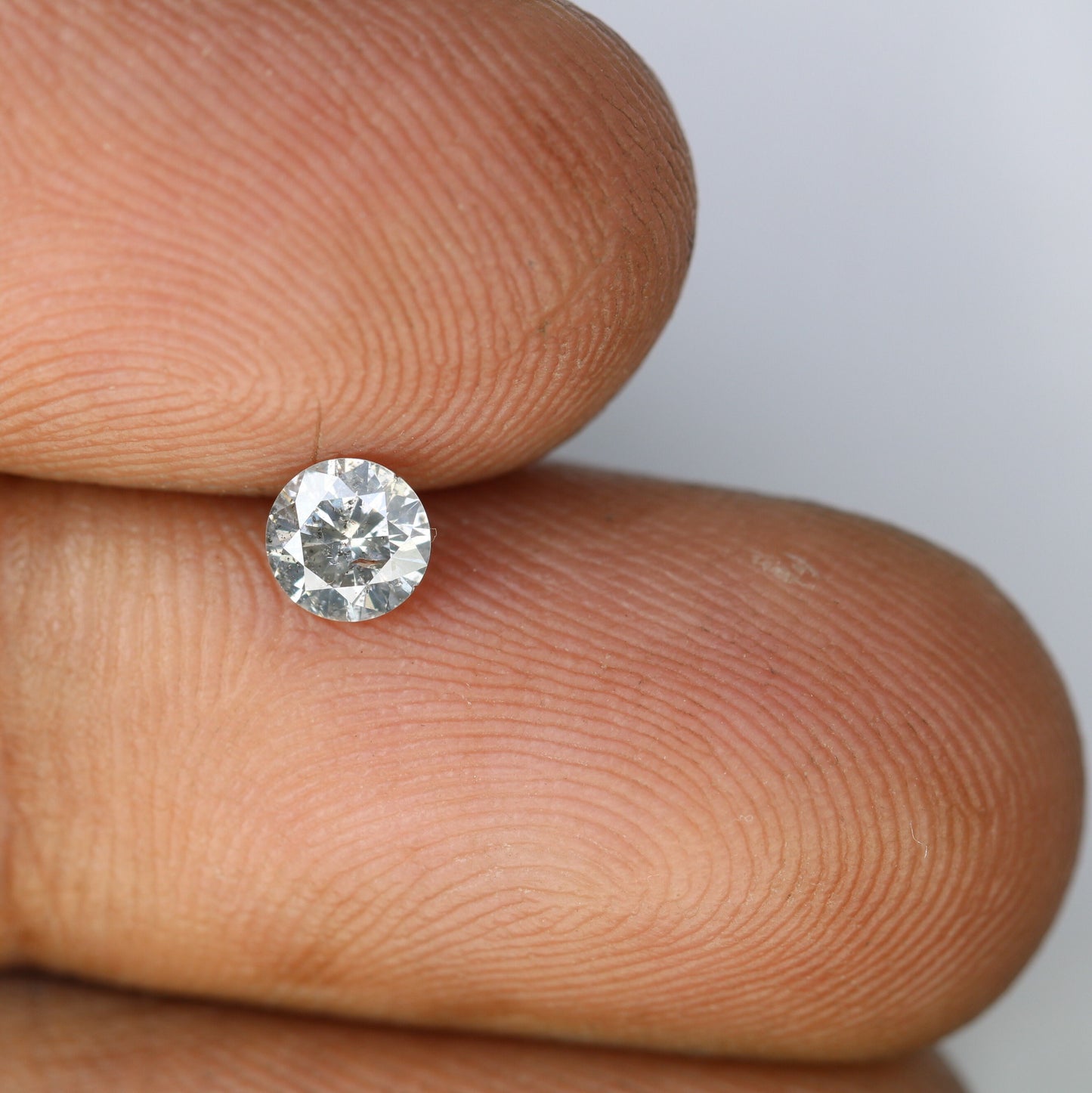 0.35 CT Natural Rustic Salt and Pepper Brilliant Cut Diamond | Perfect for Wedding Ring, Proposal Ring, or Jewelry Making | Wholesale Price