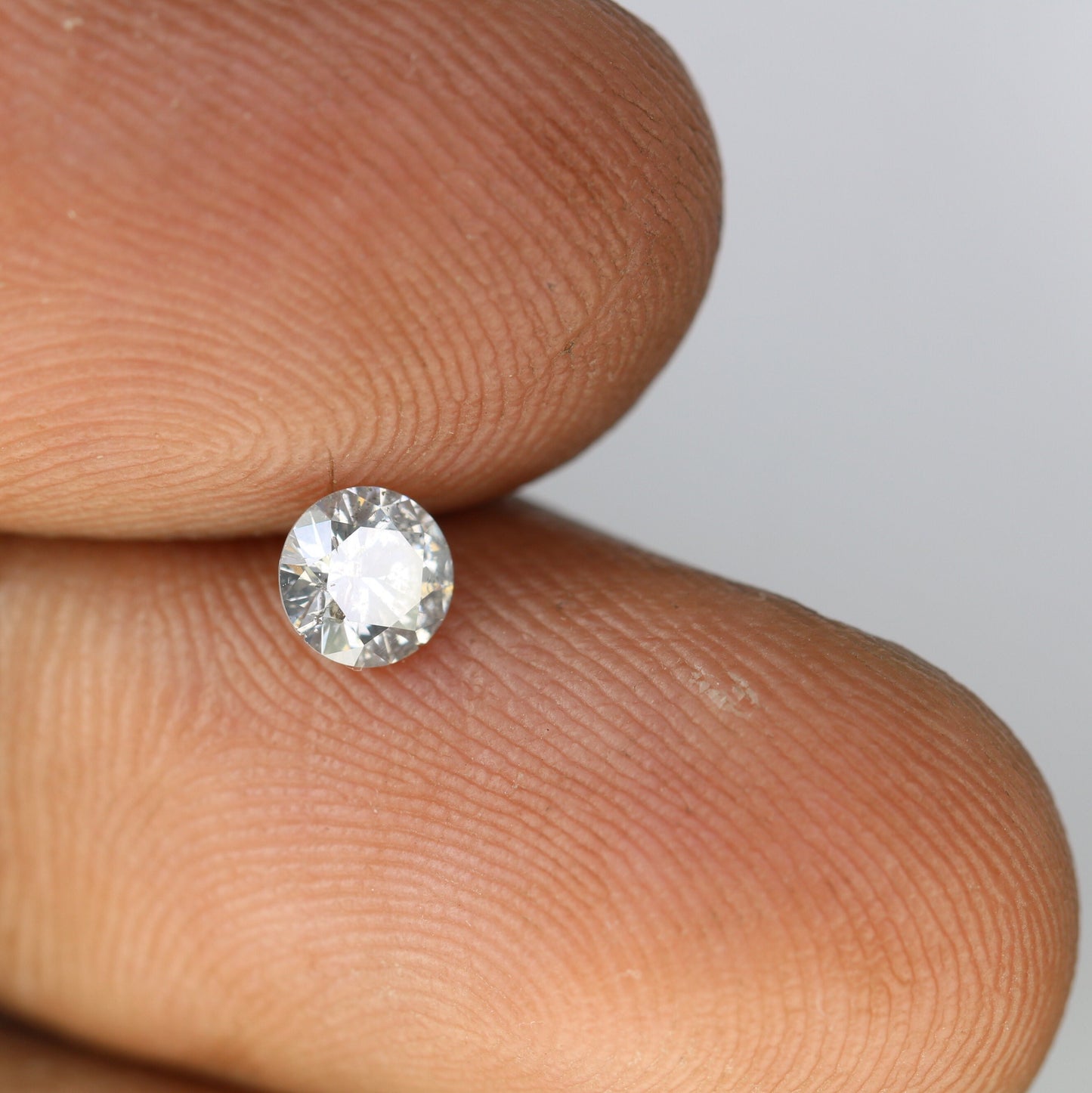 0.35 CT Natural Rustic Salt and Pepper Brilliant Cut Diamond | Perfect for Wedding Ring, Proposal Ring, or Jewelry Making | Wholesale Price
