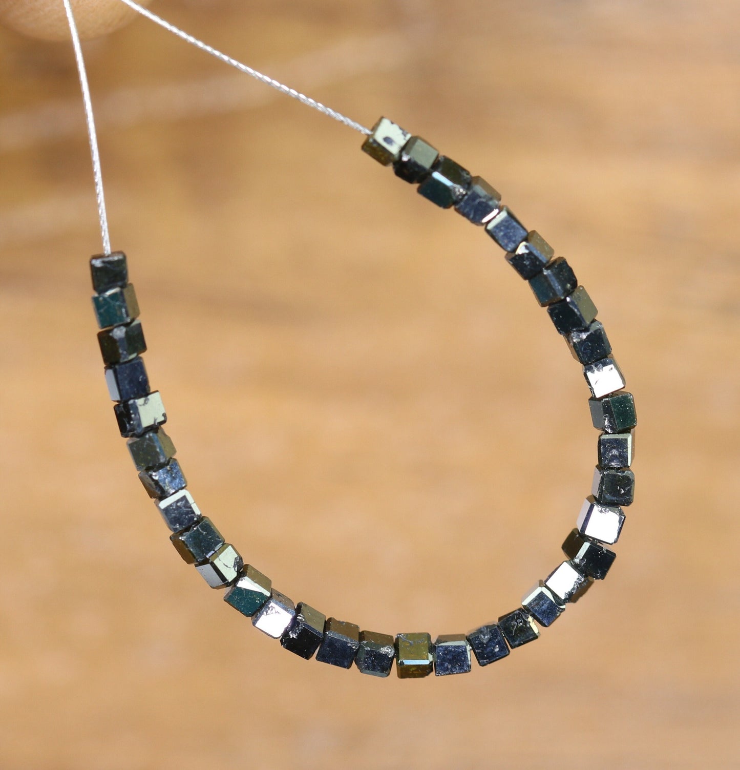 Elegant Black Diamond Beads | AAA Quality Faceted Loose Gems for Retro Crystal Necklaces | Unique DIY Jewelry Making & Craft Supplies