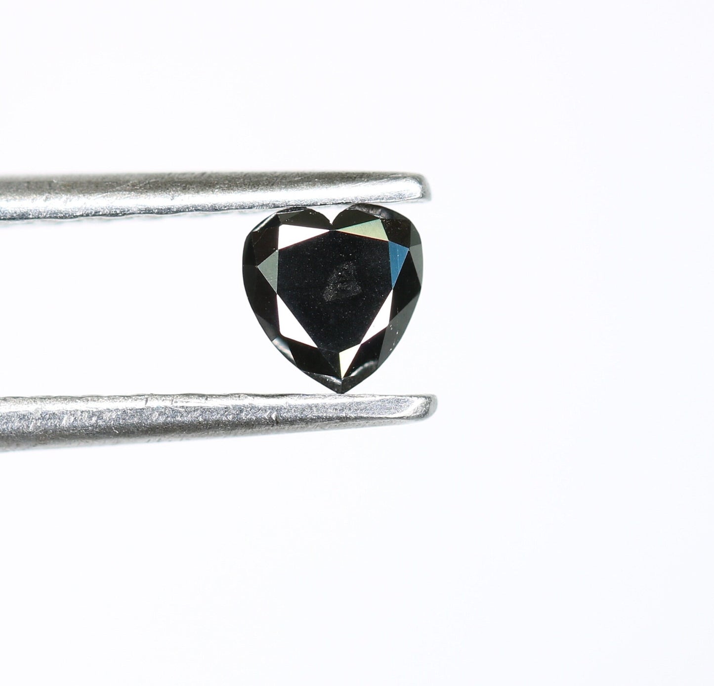 0.28 CT Heart Shape Fancy Loose Black Color Diamond For Pendant | Diamond Ring | Diamond Necklace | Gift For HerFor Gold Ring Diamonds