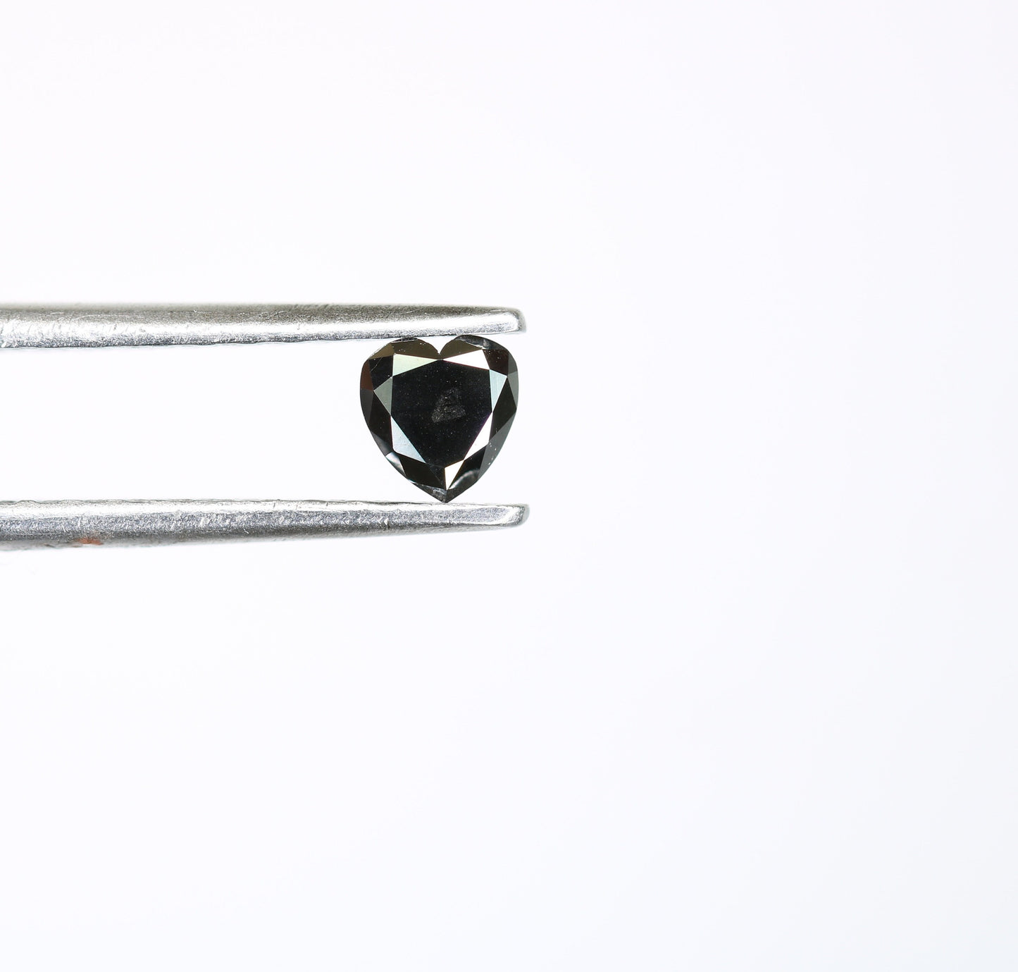 0.28 CT Heart Shape Fancy Loose Black Color Diamond For Pendant | Diamond Ring | Diamond Necklace | Gift For HerFor Gold Ring Diamonds