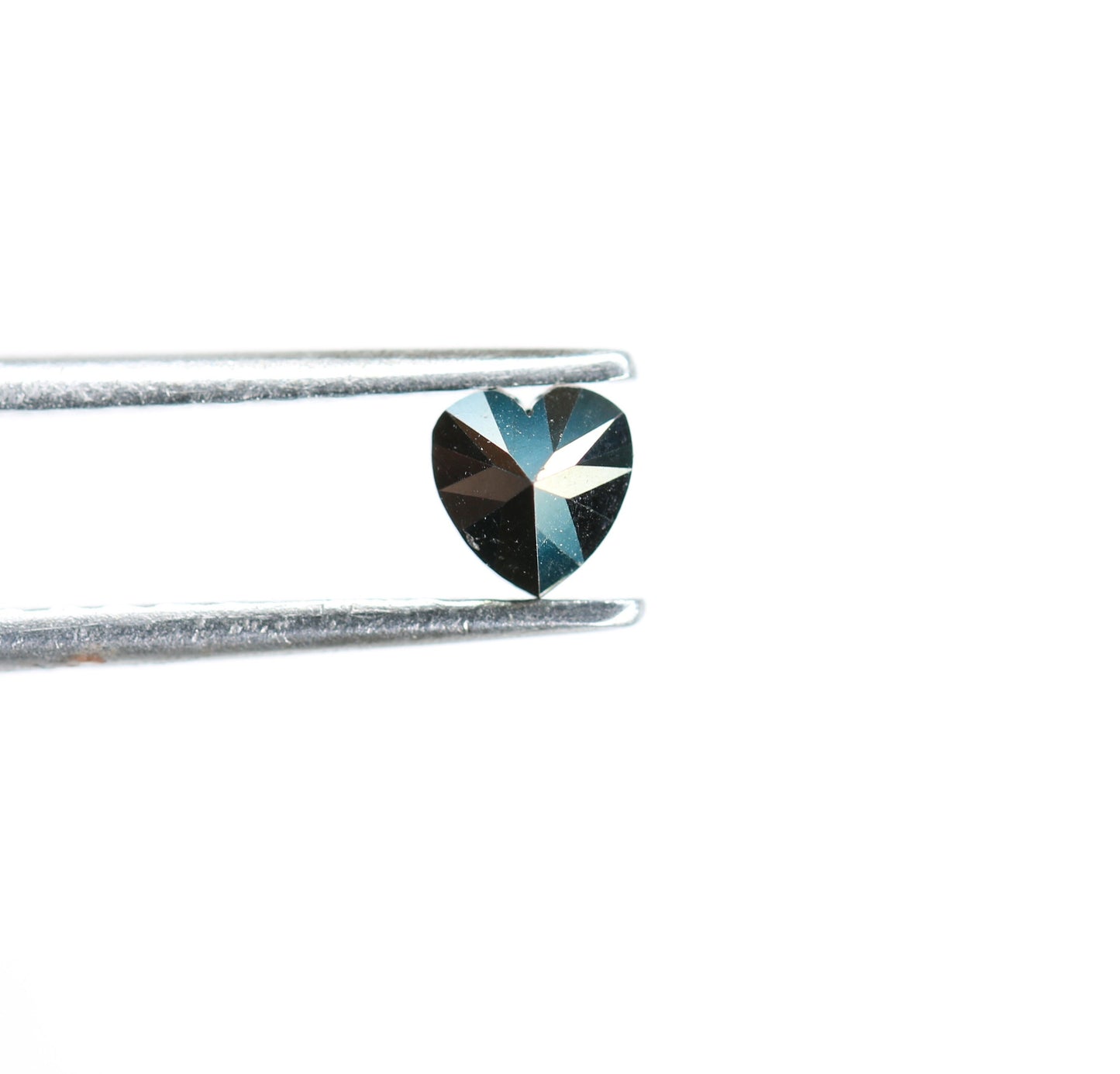 0.28 CT Heart Shape Fancy Loose Black Color Diamond For Pendant | Diamond Ring | Diamond Necklace | Gift For HerFor Gold Ring Diamonds