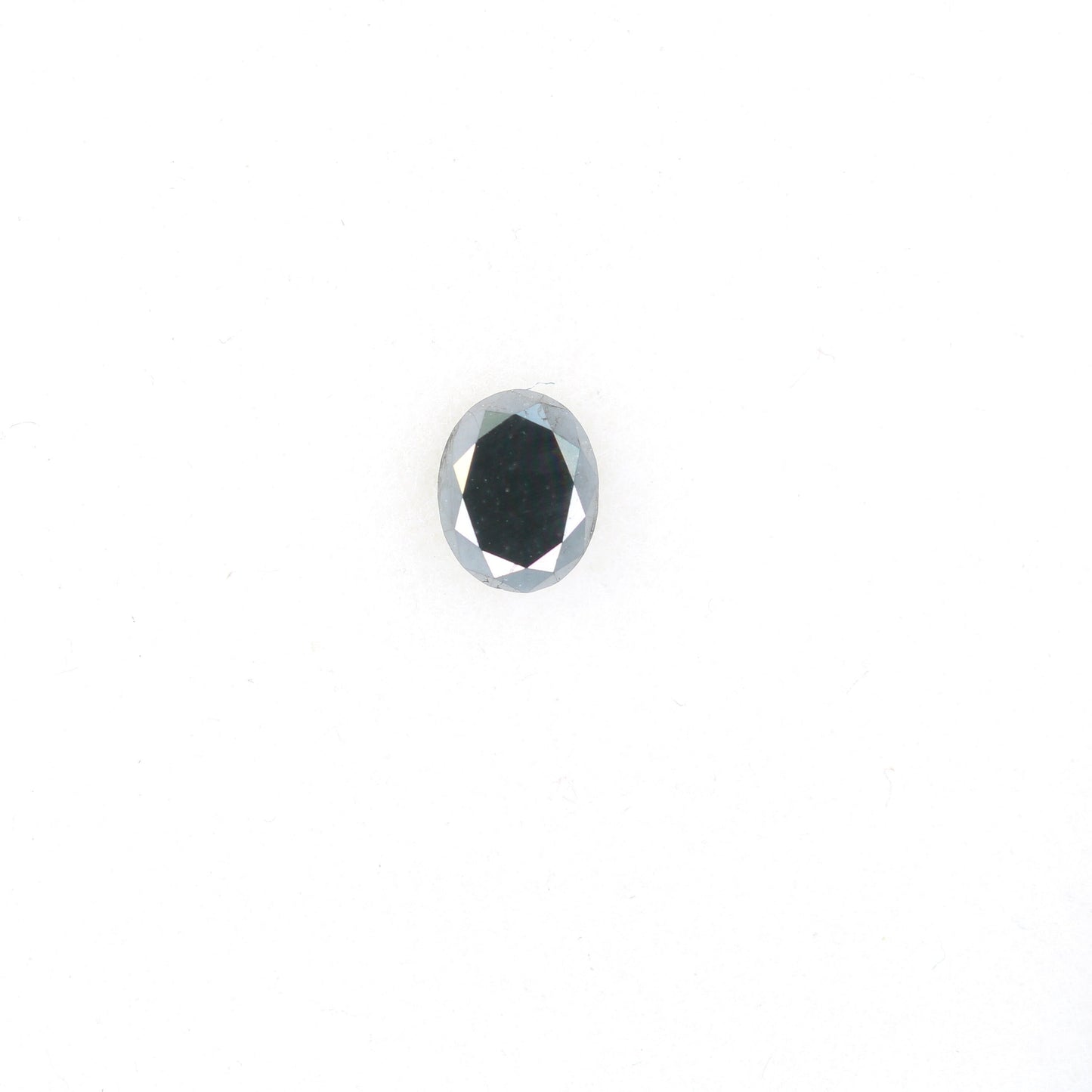 0.26 CT Fancy Oval Black Rustic Loose Diamond for Wedding Ring, Gift for Wife, Oval Black Diamond, Gold Ring