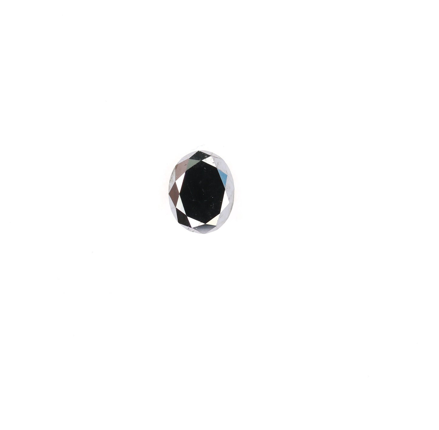 0.26 CT Fancy Oval Black Rustic Loose Diamond for Wedding Ring, Gift for Wife, Oval Black Diamond, Gold Ring