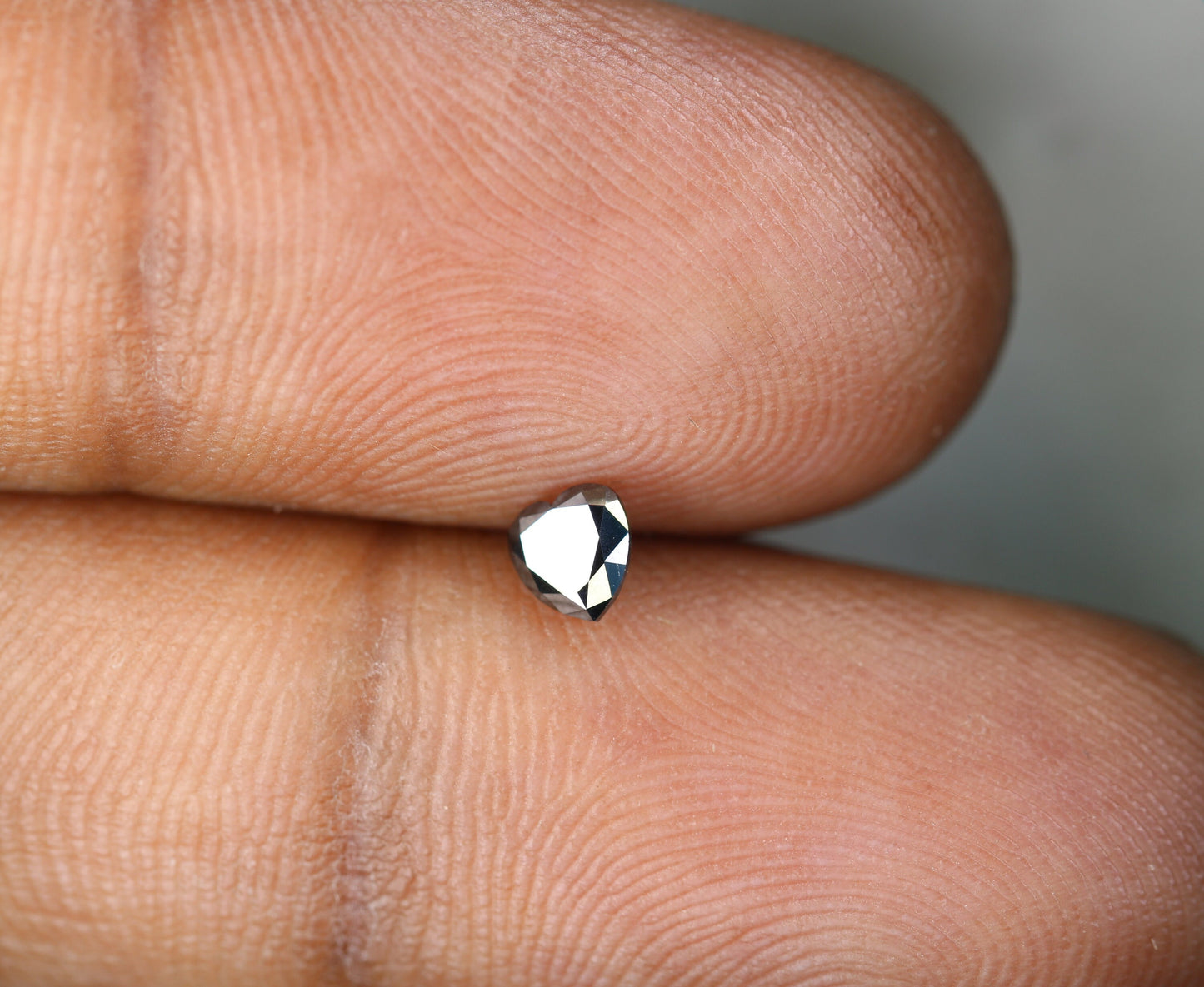 0.28 CT Heart Shape Fancy Loose Black Color Diamond For Pendant | Diamond Ring | Diamond Necklace | Gift For HerFor Gold Ring Diamonds