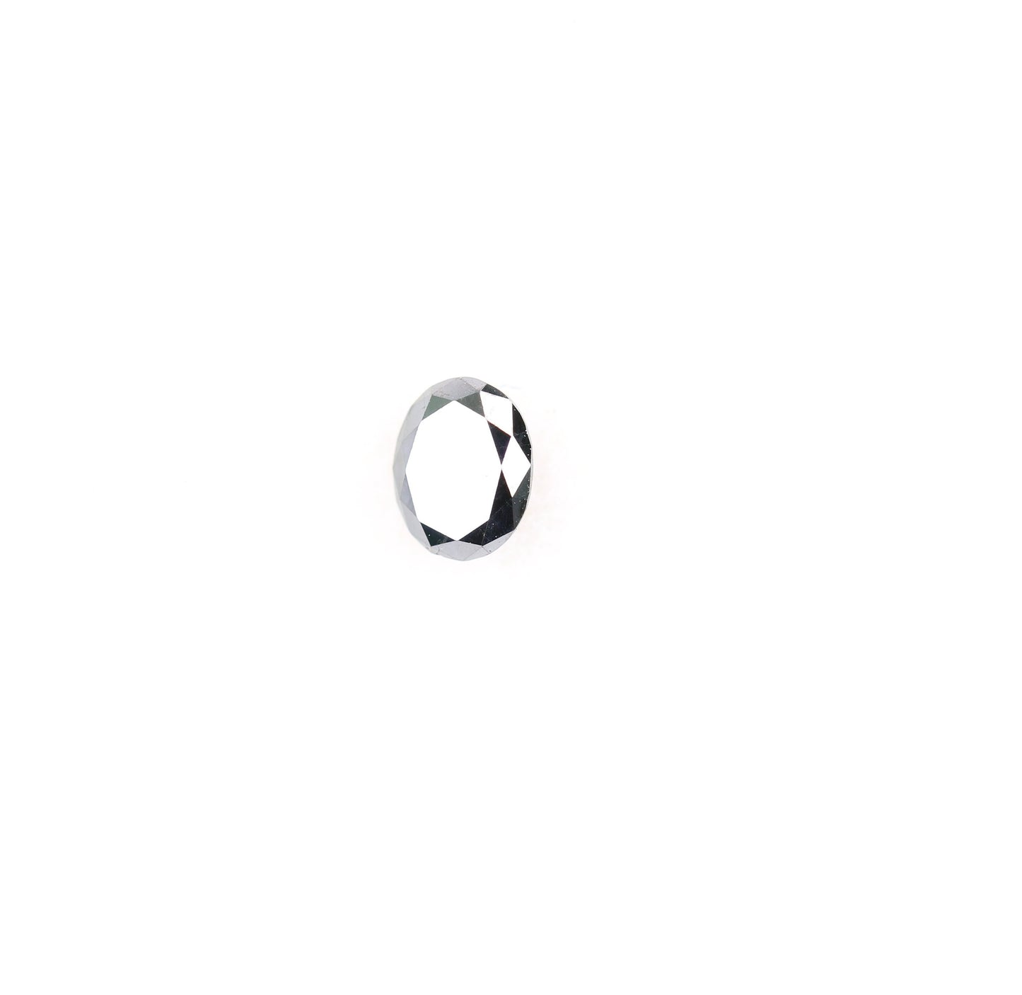 0.26 CT Fancy Oval Black Rustic Loose Diamond for Wedding Ring, Gift for Wife, Oval Black Diamond, Gold Ring