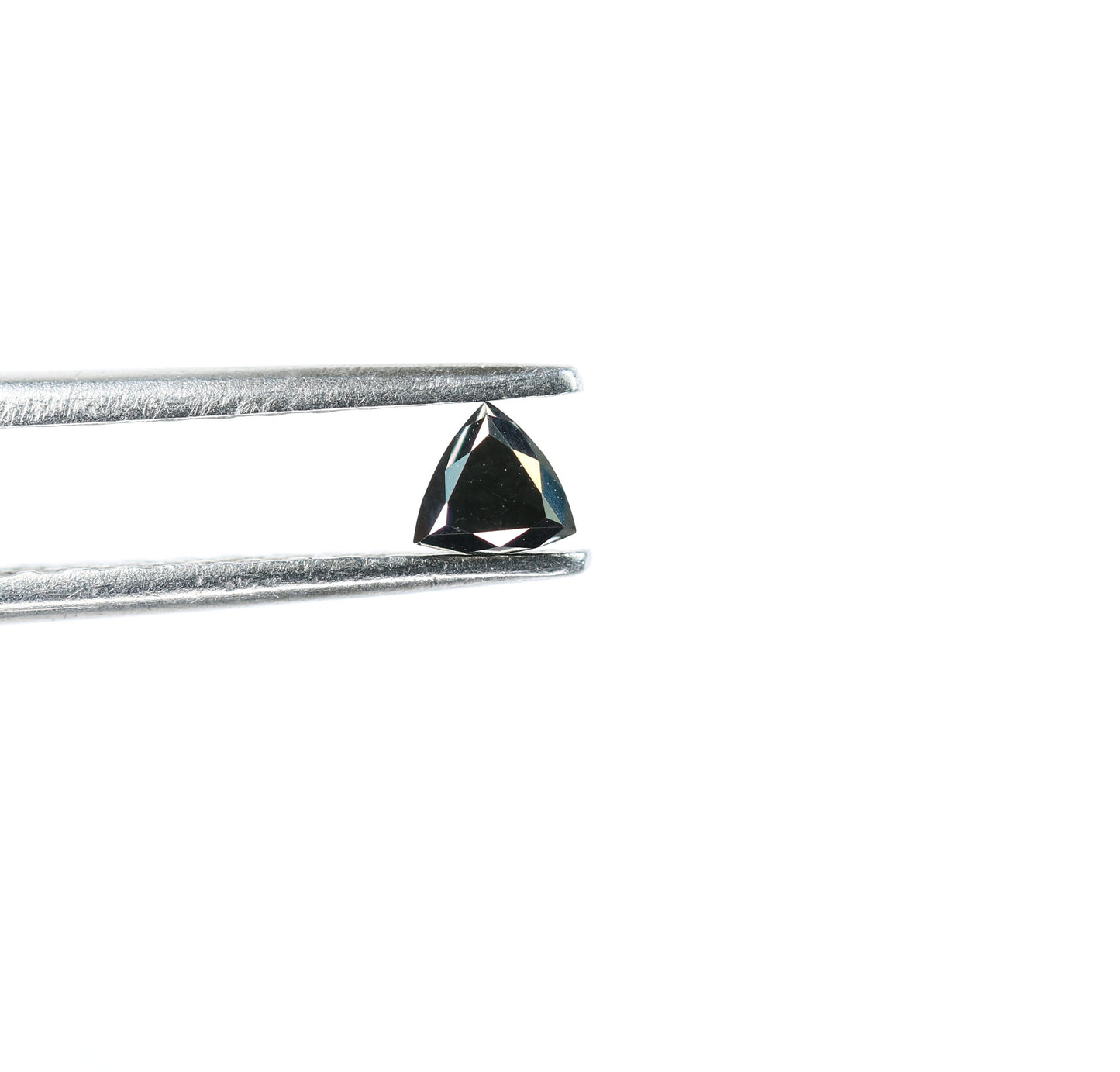 0.16 CT Triangle Shape Black Color Rustic Diamond For Wedding Ring | For Pendant |Triangle Diamond | Black DiamondFor Gold Ring Diamonds