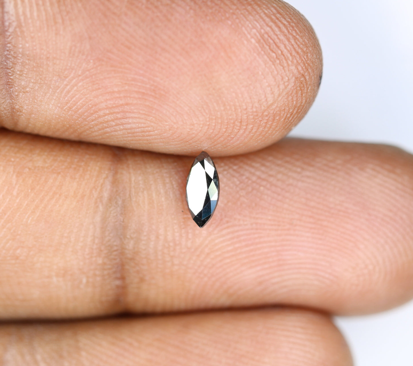 0.35 CT Marquise Shape Salt And Pepper Diamond | Natural Loose Black Diamonds For Weeding & Earring | For pendant | For Bracelet Diamonds
