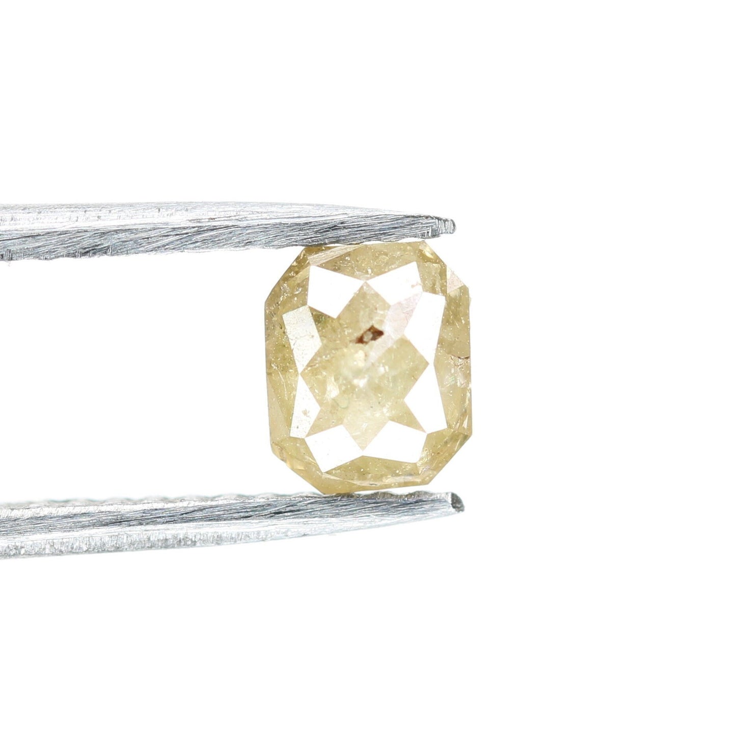 0.73 CT Gorgeous Cushion Shape Light Yellow Natural Diamond for Ring, Fancy Light Yellow Color, Wedding Jewelry, Gift for Her