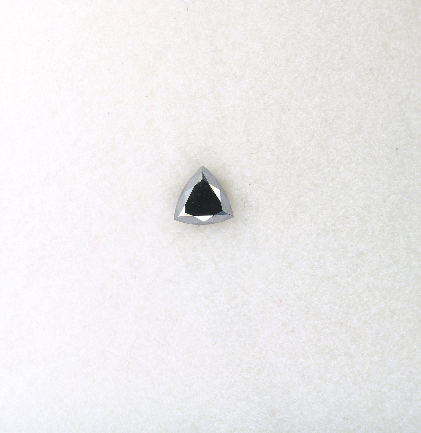 0.16 CT Triangle Shape Black Color Rustic Diamond For Wedding Ring | For Pendant |Triangle Diamond | Black DiamondFor Gold Ring Diamonds
