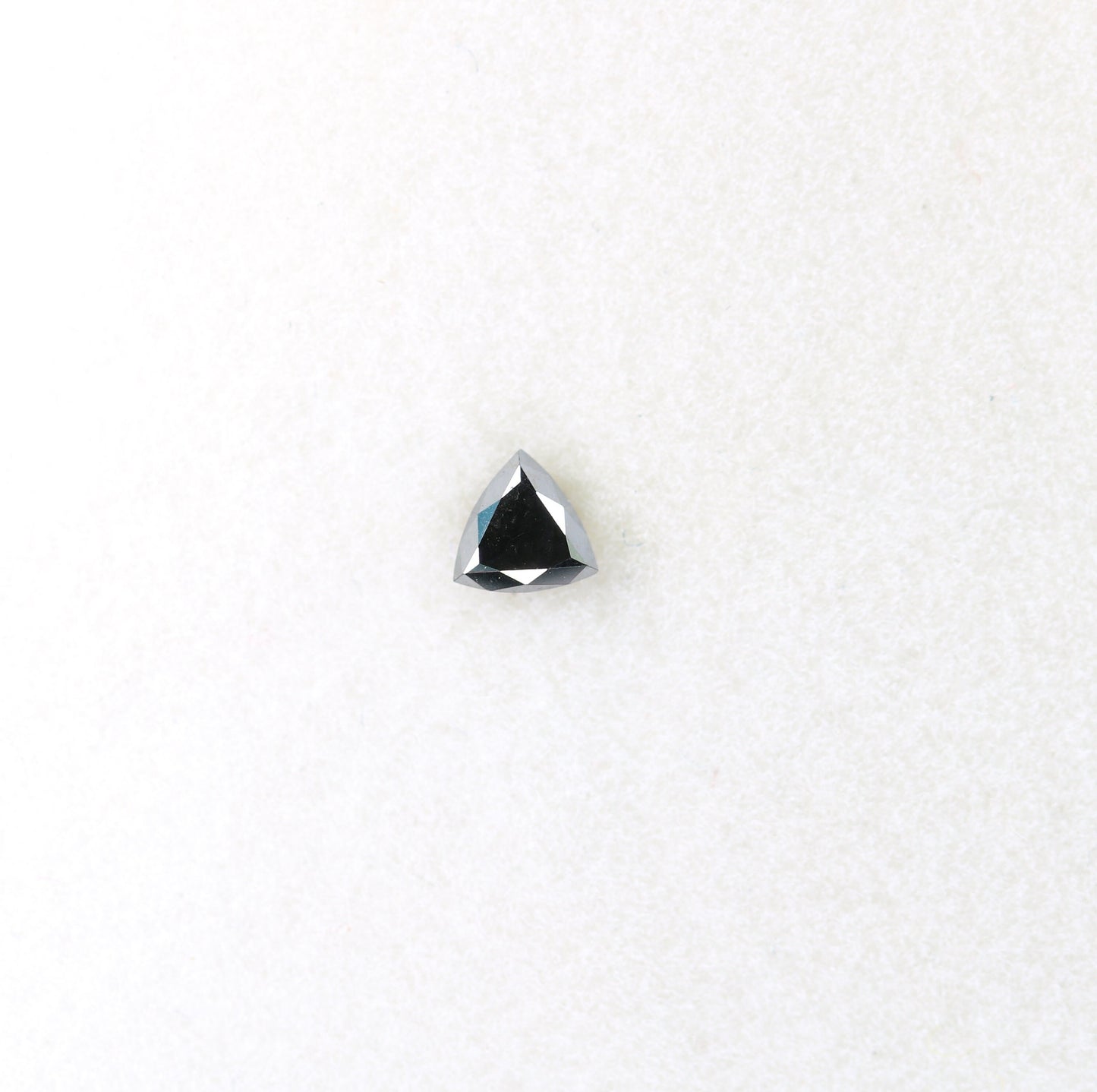 0.16 CT Triangle Shape Black Color Rustic Diamond For Wedding Ring | For Pendant |Triangle Diamond | Black DiamondFor Gold Ring Diamonds