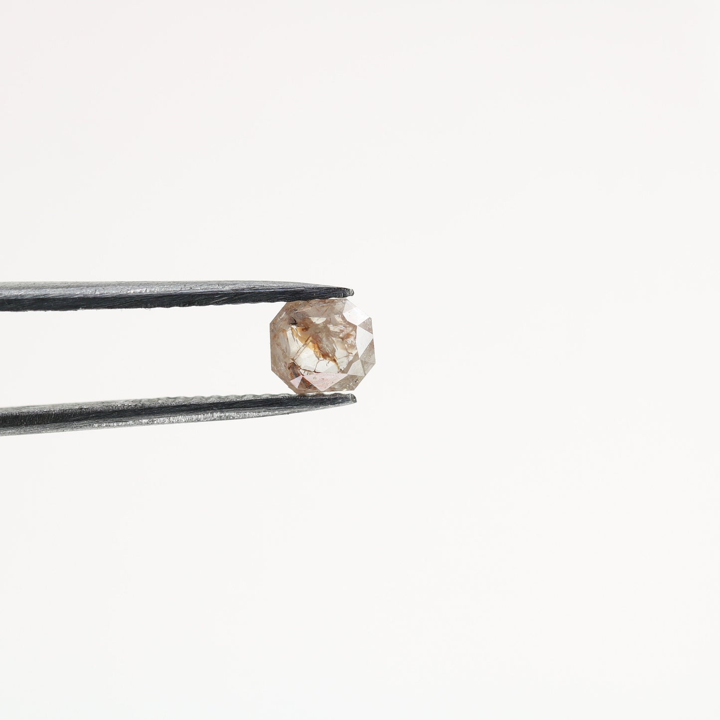 0.5 CT Rustic Peach Cushion Shape Loose Diamond for Ring, Pendant, Customized Jewelry Making, Gold Ring