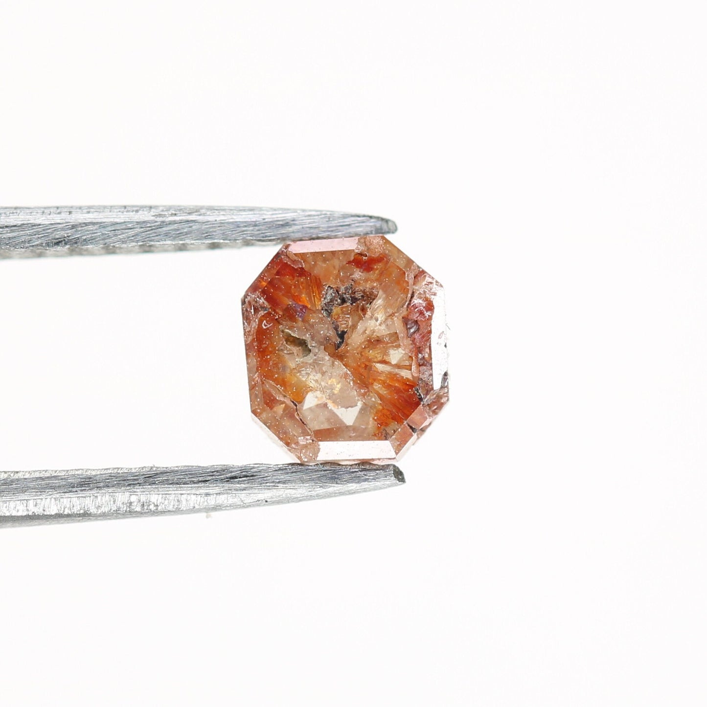 0.75 CT Fancy Diamond Cut Red Loose Cushion shape Diamond For Wedding Ring | Customize Ring | Designer Jewelery | Cushion Cut Diamond