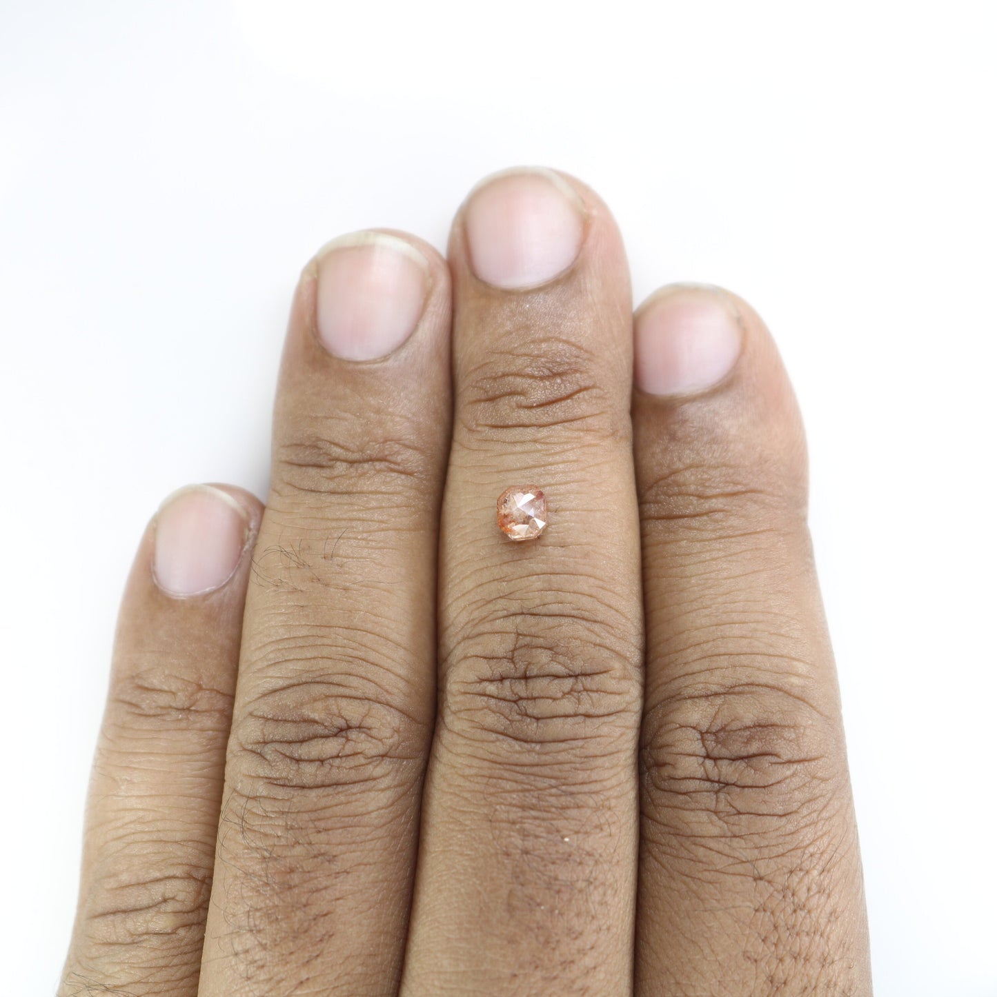 0.75 CT Fancy Diamond Cut Red Loose Cushion shape Diamond For Wedding Ring | Customize Ring | Designer Jewelery | Cushion Cut Diamond