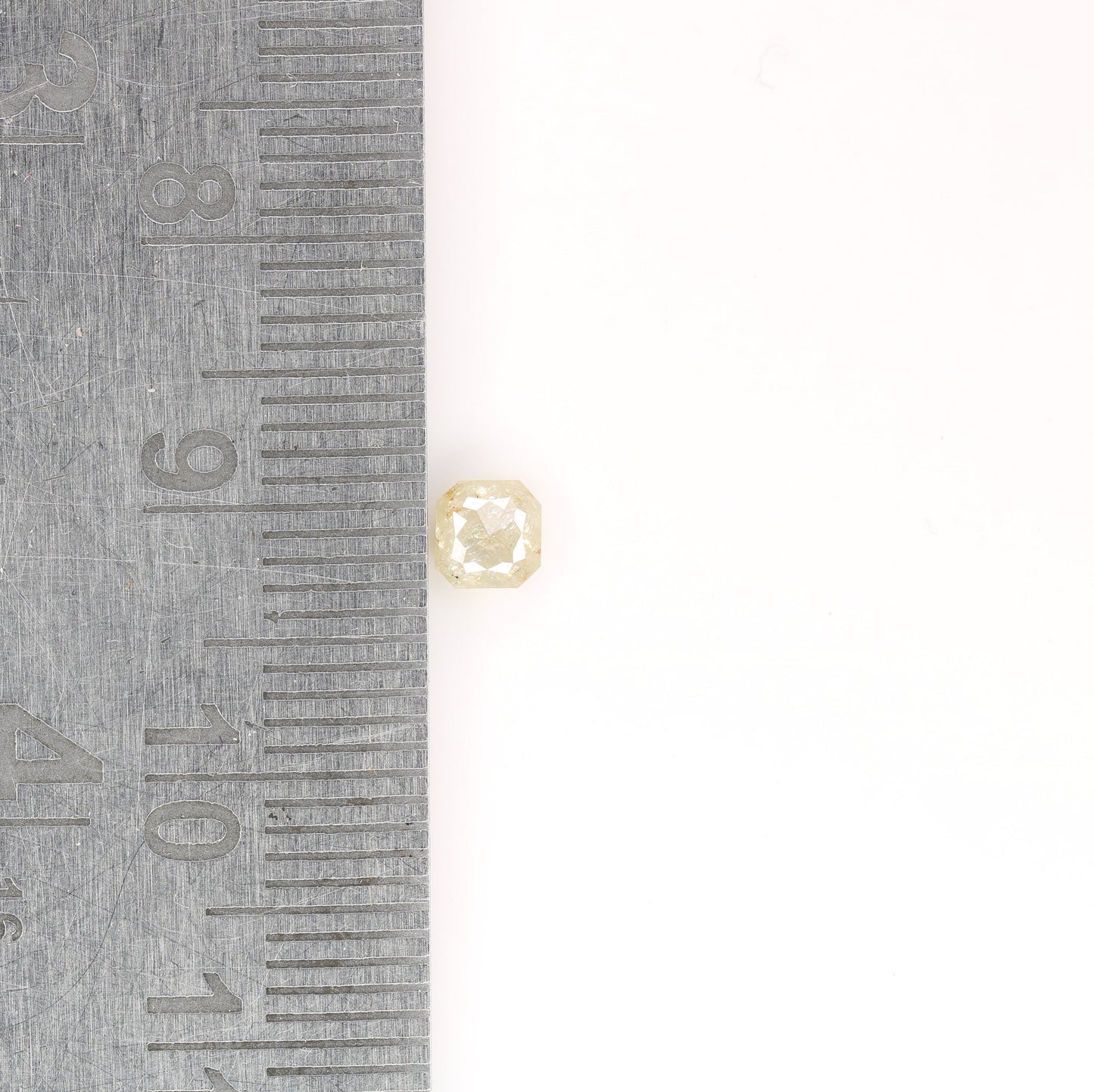 0.42 CT Natural Cushion Shape Light Yellow Diamond for Engagement Ring, Wedding Ring, Jewelry, Gift for Her, Gold Ring