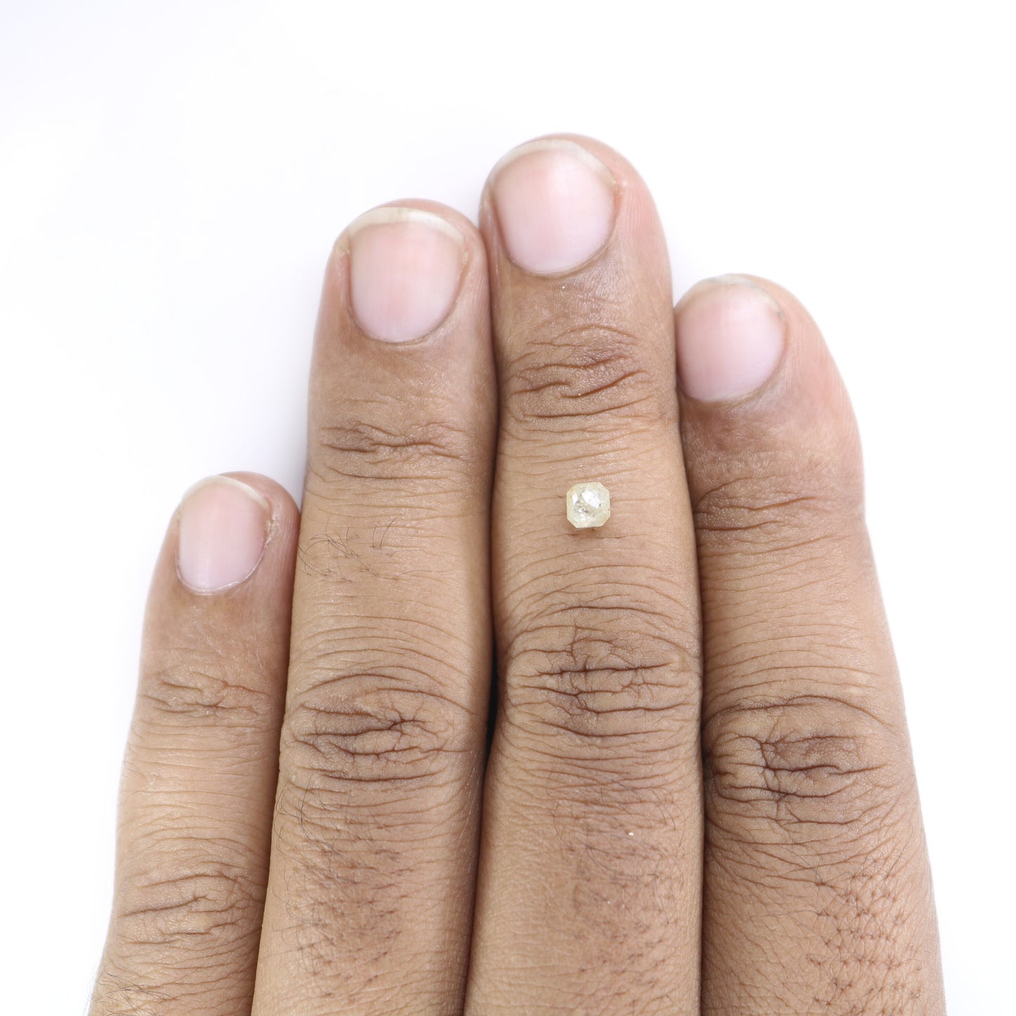 0.42 CT Natural Cushion Shape Light Yellow Diamond for Engagement Ring, Wedding Ring, Jewelry, Gift for Her, Gold Ring