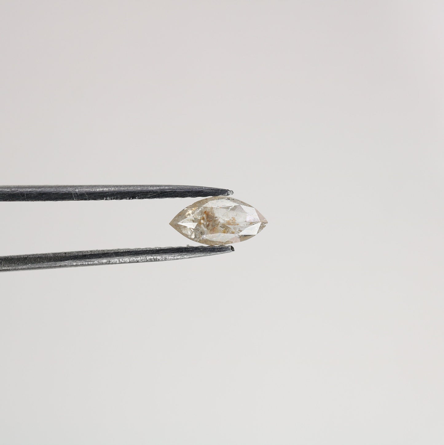 0.37 CT Marquise Shape Salt And Pepper Diamond | Loose Champagne / Crystal Diamonds For Weeding & Earring | For pendant | For Bracelet