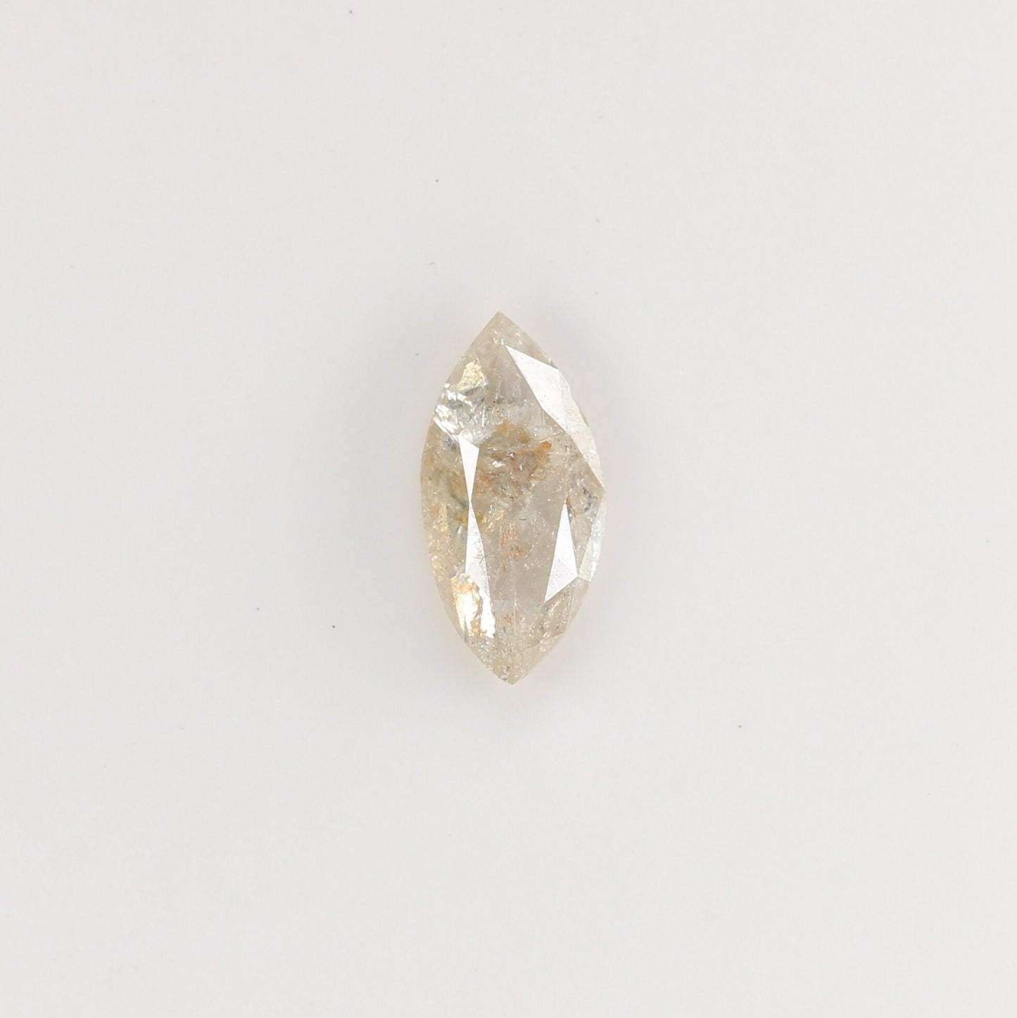 0.37 CT Marquise Shape Salt And Pepper Diamond | Loose Champagne / Crystal Diamonds For Weeding & Earring | For pendant | For Bracelet