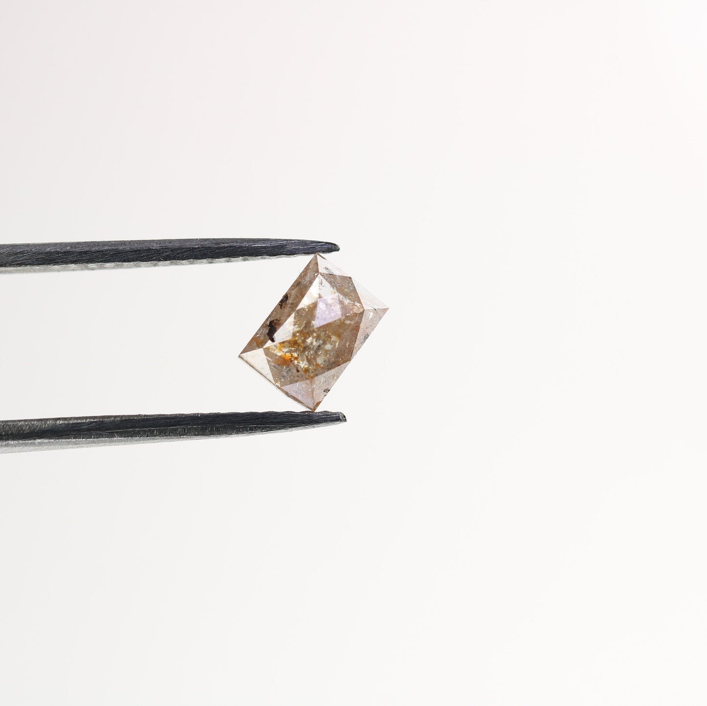 0.75 CT Baguette Shape Salt And Pepper Diamond | Natural Loose Champagne Diamonds For Weeding & Earring | For pendant | For Bracelet