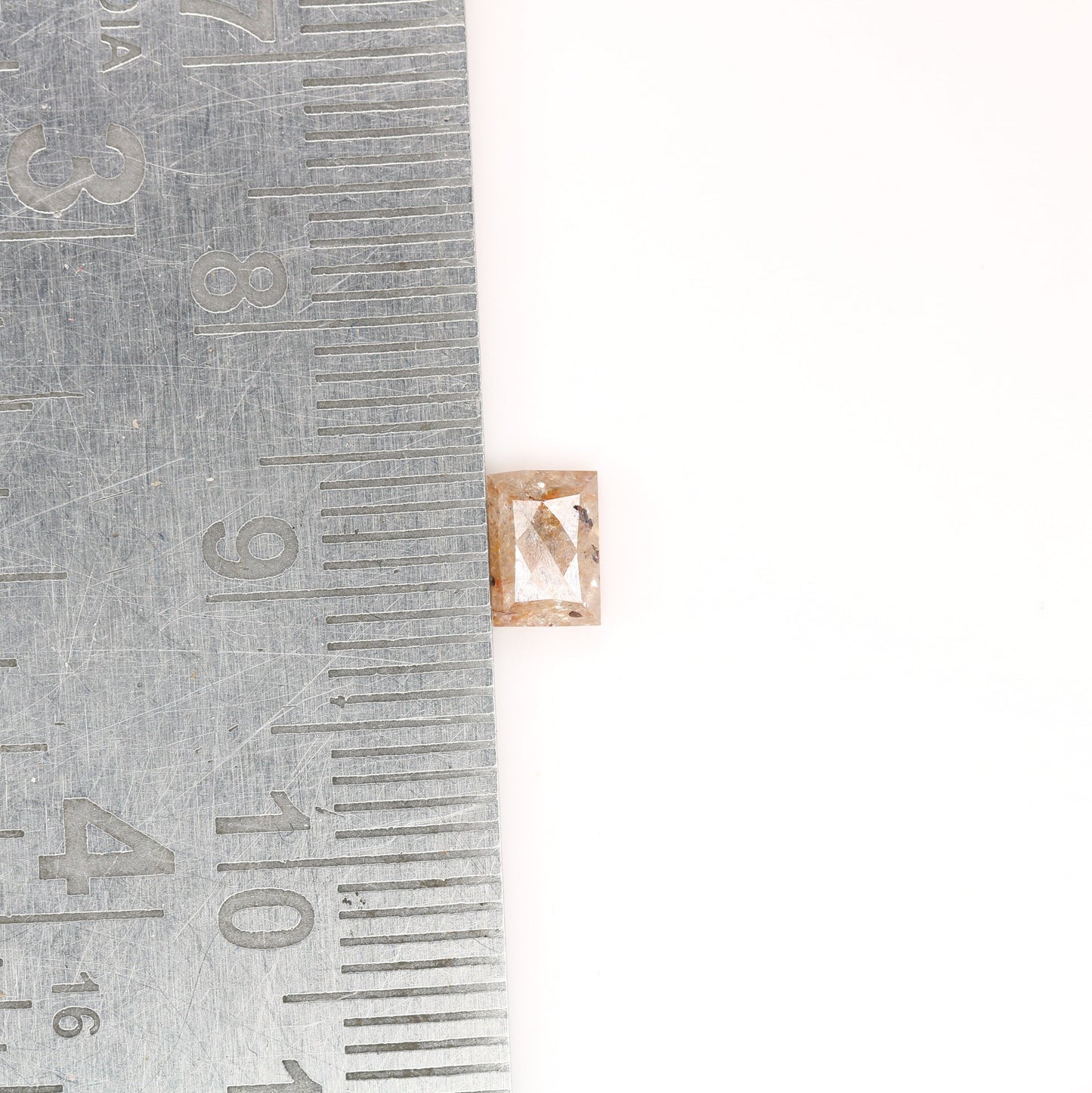 0.75 CT Baguette Shape Salt And Pepper Diamond | Natural Loose Champagne Diamonds For Weeding & Earring | For pendant | For Bracelet