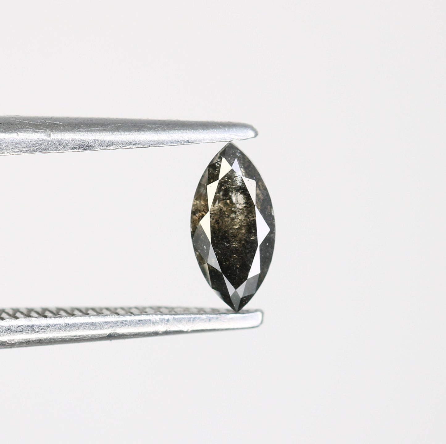 0.24 CT Marquise Shape Salt And Pepper Diamond | Natural Loose Diamonds For Weeding & Earring | For pendant | For Jewelry | For Bracelet