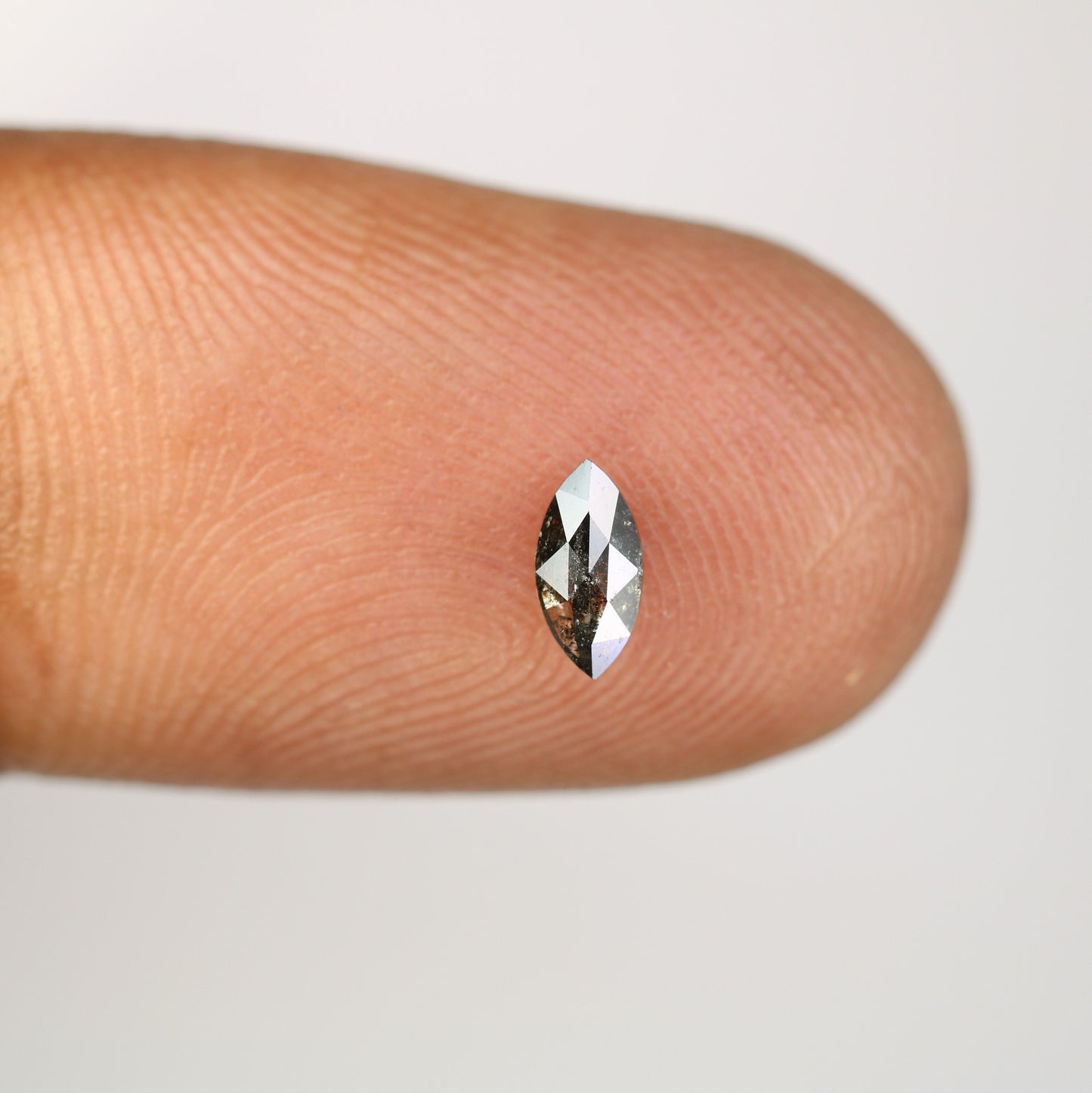 0.24 CT Marquise Shape Salt And Pepper Diamond | Natural Loose Diamonds For Weeding & Earring | For pendant | For Jewelry | For Bracelet