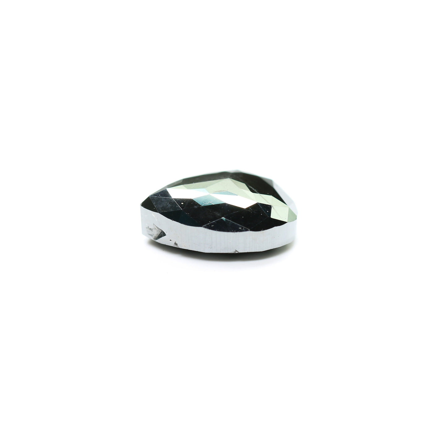 5.79 CT Pear Shape Polished Black Diamond | Ideal Gemstone for Jewelry Making | Perfect for Gold Rings | Wedding Gift for Men or Women