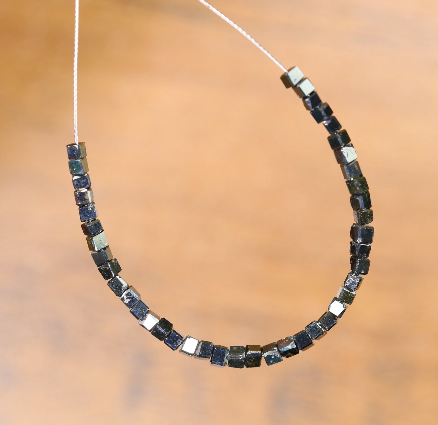 Black Diamond Beads | Faceted AAA Quality Loose Gems for Retro & Crystal Necklaces | Unique DIY Jewelry Making Supplies Craft Beads
