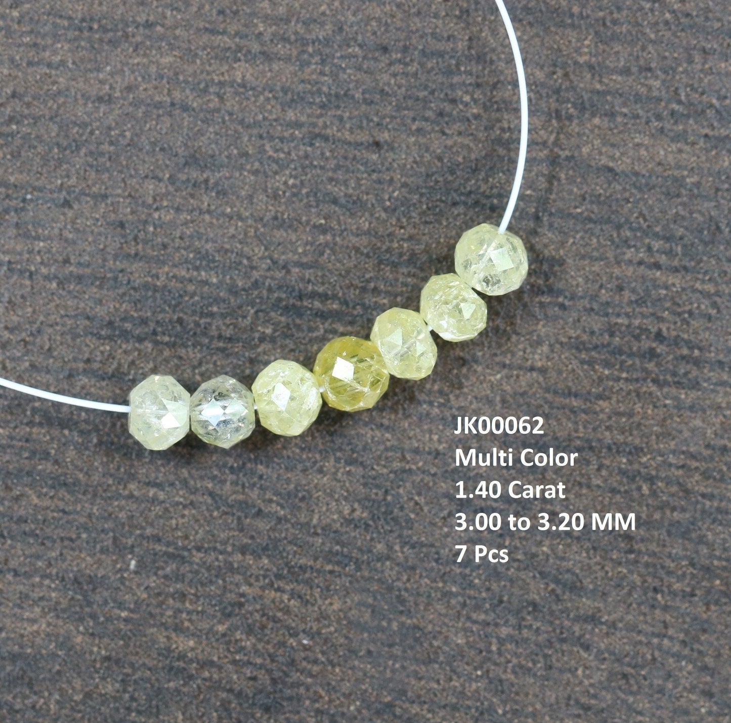 Vibrant Multicolor Diamond Beads | AAA Quality Faceted Loose Gems for Retro & Crystal Necklaces | Unique Jewelry Making Supplies Craft Bead