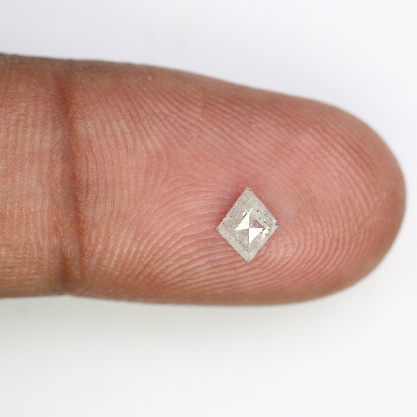 0.32 CT Shape Salt and Pepper Kite Shape - Natural Kite shape Loose Diamond -For 14k Gold Jewelry - Christmas Gift - LABORDAY Offer