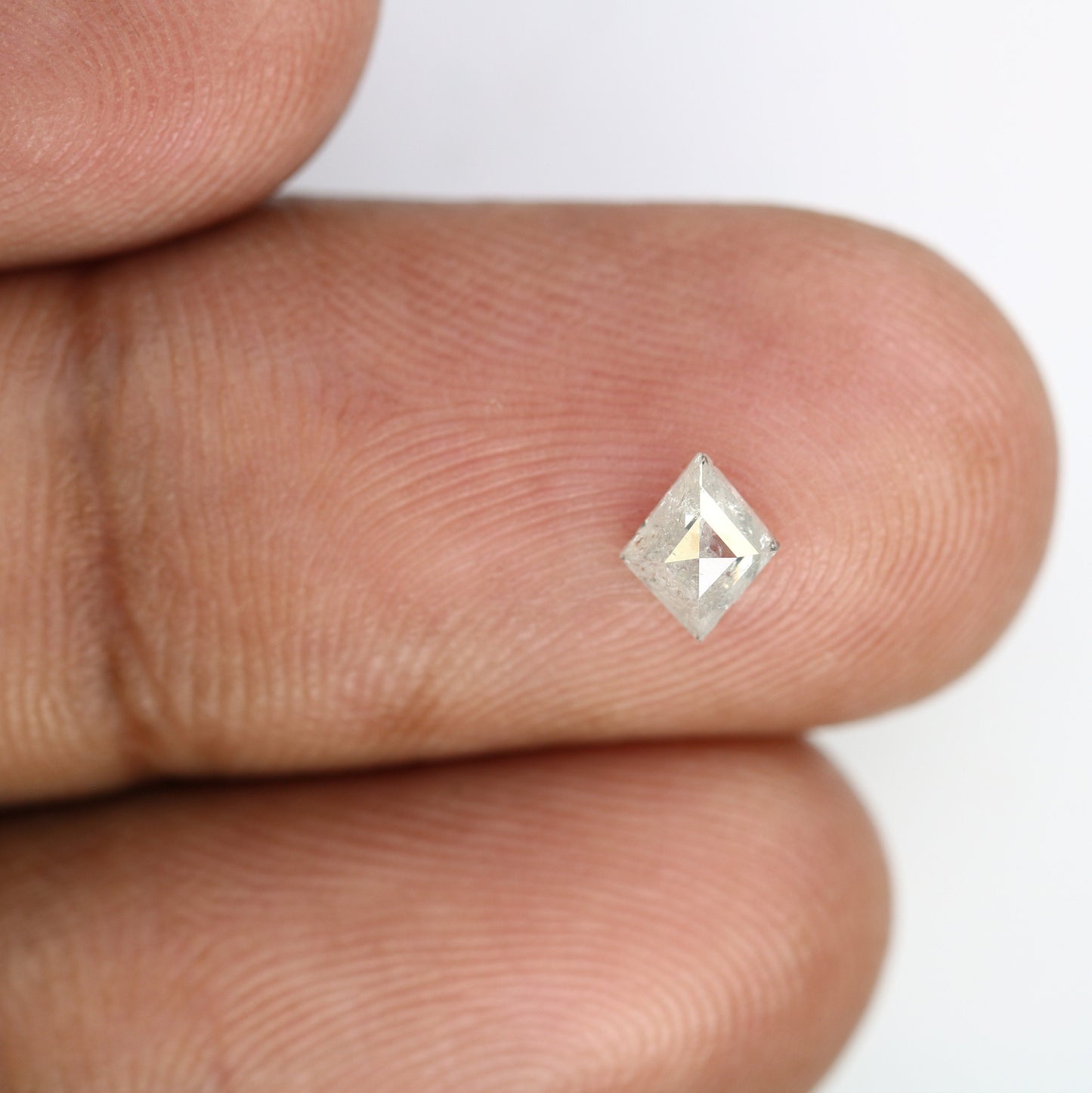 0.32 CT Shape Salt and Pepper Kite Shape - Natural Kite shape Loose Diamond -For 14k Gold Jewelry - Christmas Gift - LABORDAY Offer