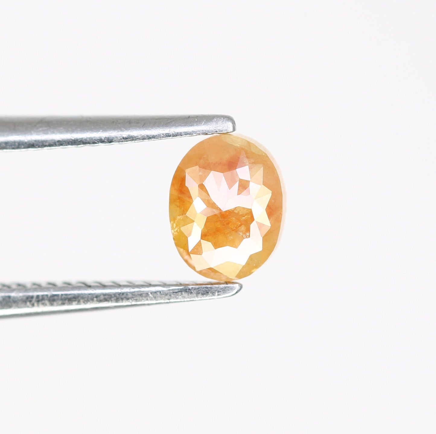 0.39 CT Rare Red Diamond Oval Cut - Unique Gemstone for Engagement Rings, Custom Jewelry, Wedding & Birthday Gift Ideas
