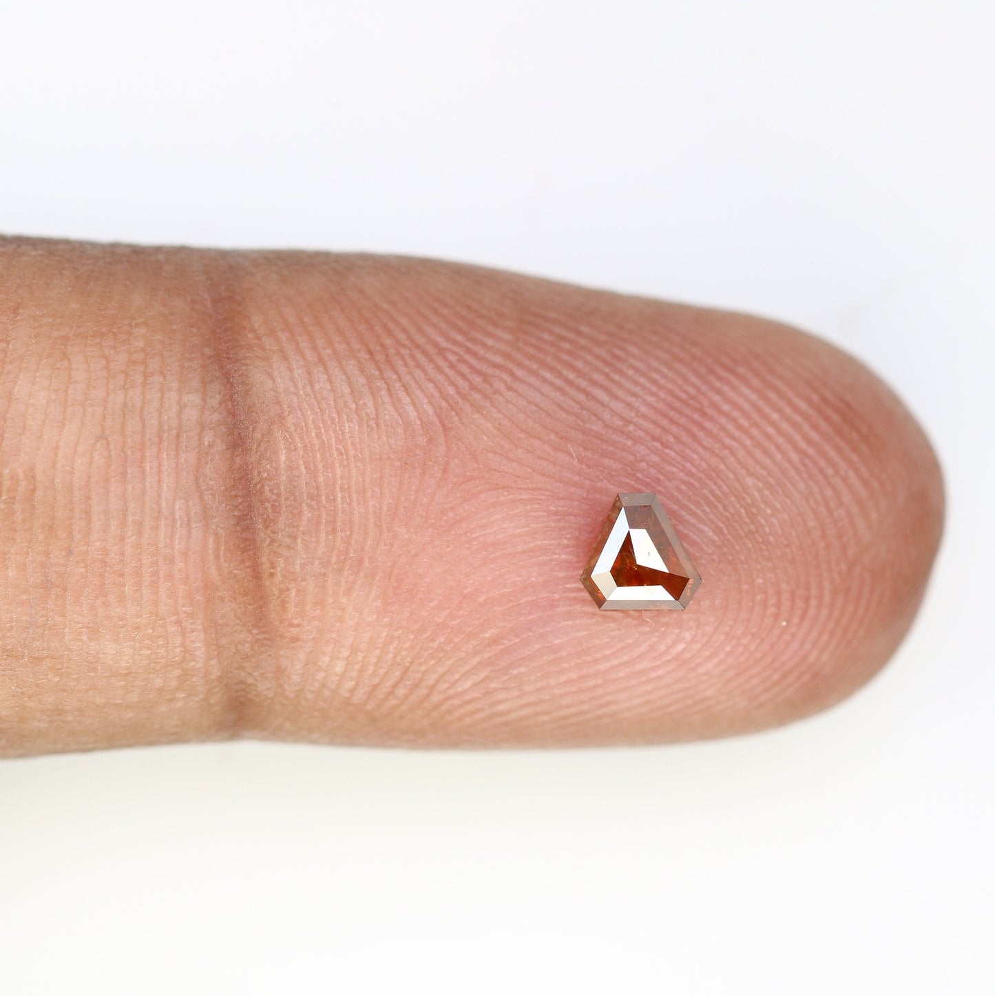 0.39 CT Triangle Shape Red Color Diamond For Engagement Ring | Wedding Ring | Gift For SisterFor Gold Ring Diamonds