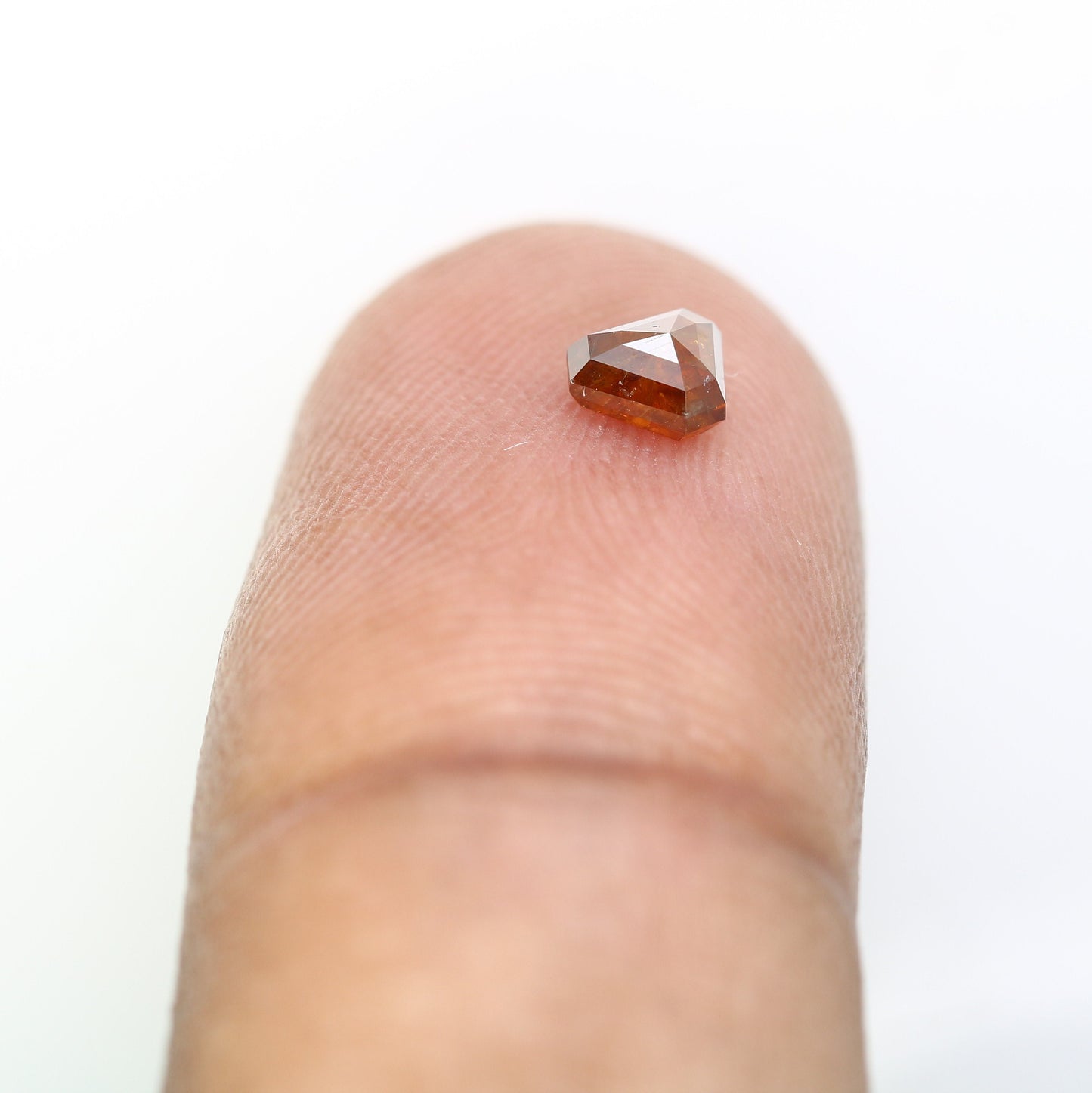 0.39 CT Triangle Shape Red Color Diamond For Engagement Ring | Wedding Ring | Gift For SisterFor Gold Ring Diamonds