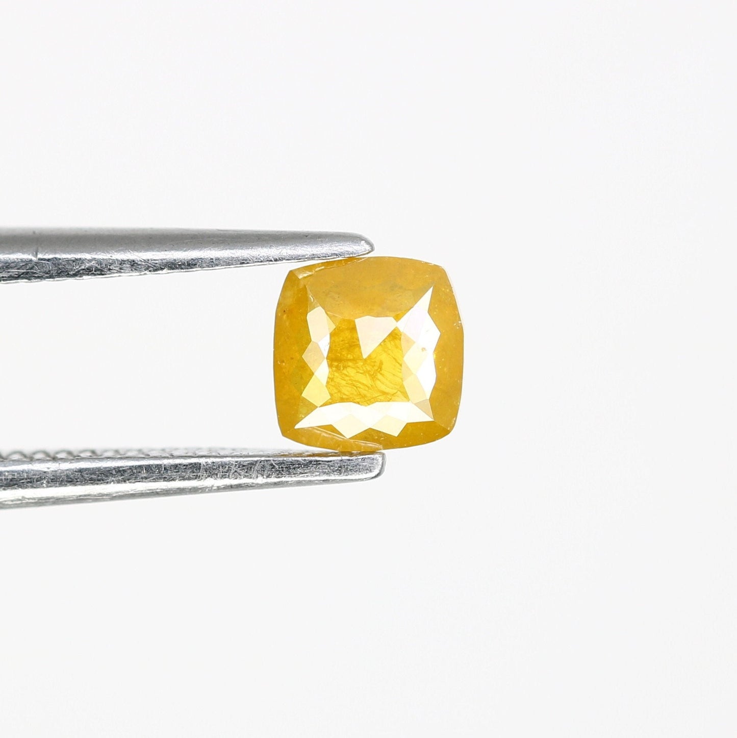 0.34 CT Cushion Cut Yellow Diamond - Rare Gemstone for Custom Wedding Rings, Anniversary & Birthday Gift Idea, Unique Yellow Diamond Jewelry