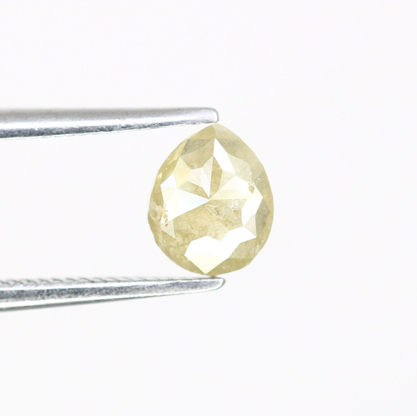 0.64 CT Pear Shape Grey Loose Diamond | Custom Engagement Ring | Unique Proposal Ring | Gift for Her | Gold Ring