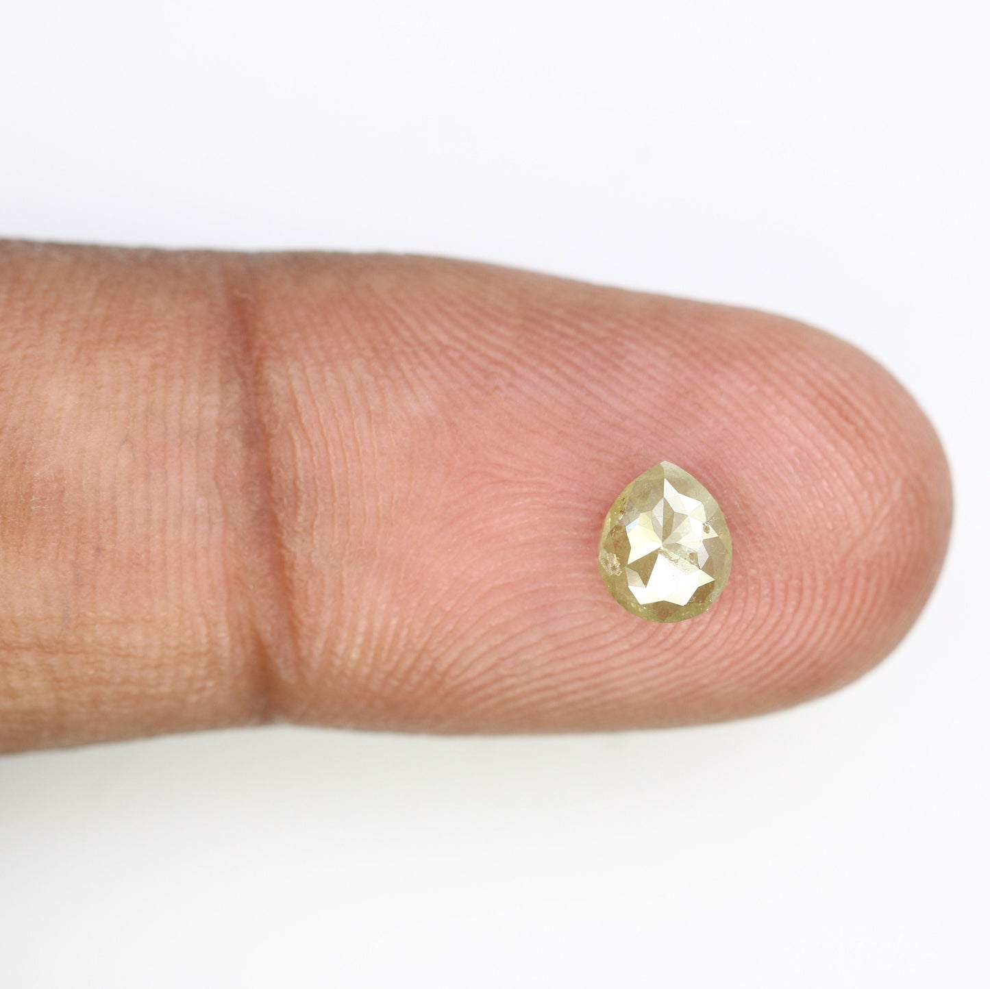 0.64 CT Pear Shape Grey Loose Diamond | Custom Engagement Ring | Unique Proposal Ring | Gift for Her | Gold Ring