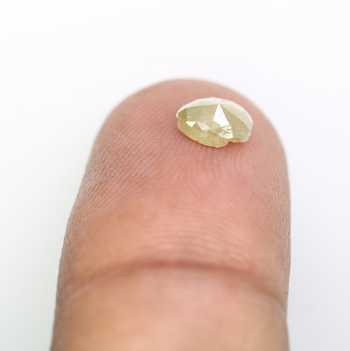 0.64 CT Pear Shape Grey Loose Diamond | Custom Engagement Ring | Unique Proposal Ring | Gift for Her | Gold Ring