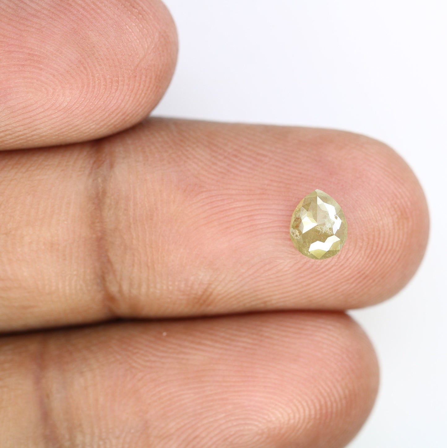 0.64 CT Pear Shape Grey Loose Diamond | Custom Engagement Ring | Unique Proposal Ring | Gift for Her | Gold Ring