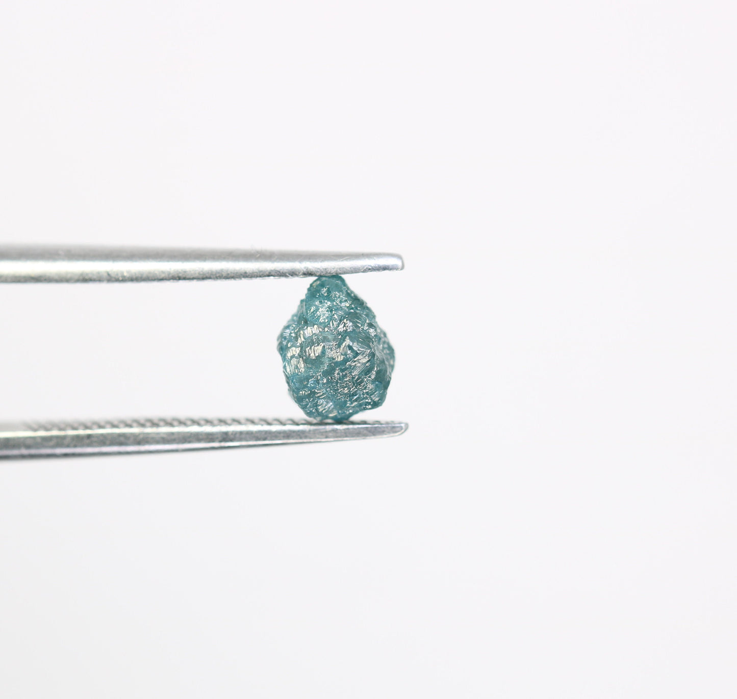 0.97 CT blue raw rough diamond natural uncut diamond loose diamonds for her antique wedding ring gifts for mom salt and pepper