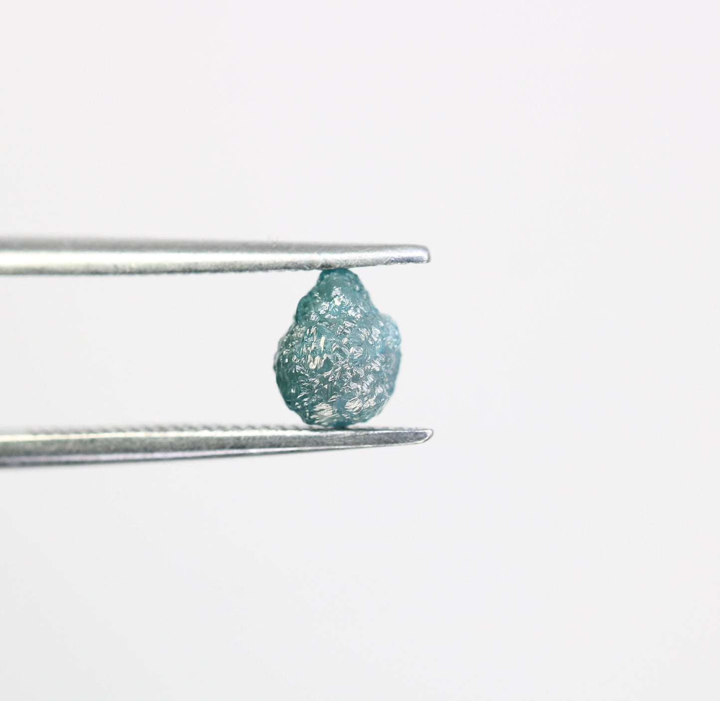 0.97 CT blue raw rough diamond natural uncut diamond loose diamonds for her antique wedding ring gifts for mom salt and pepper