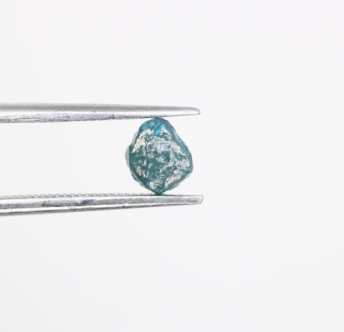 0.97 CT blue raw rough diamond natural uncut diamond loose diamonds for her antique wedding ring gifts for mom salt and pepper
