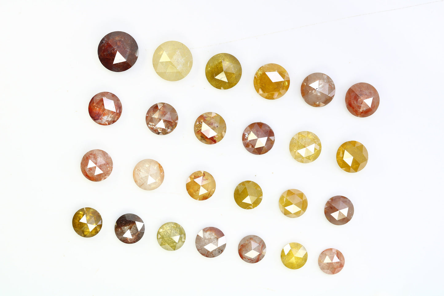 Natural Salt and Pepper Diamonds | Round Cut Mixed Shape Loose Earth-Mined Gems for Earring Pairs & Wedding Rings