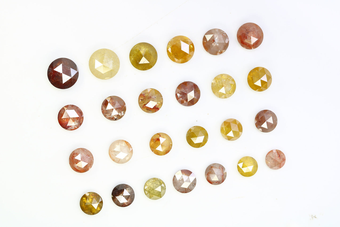 Natural Salt and Pepper Diamonds | Round Cut Mixed Shape Loose Earth-Mined Gems for Earring Pairs & Wedding Rings