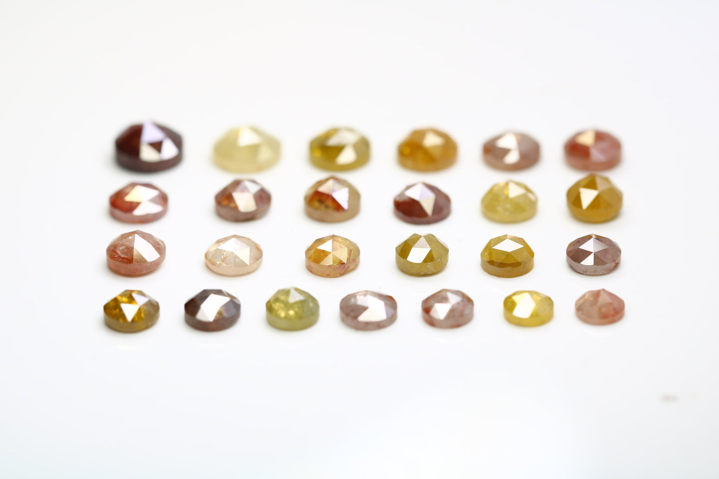 Natural Salt and Pepper Diamonds | Round Cut Mixed Shape Loose Earth-Mined Gems for Earring Pairs & Wedding Rings