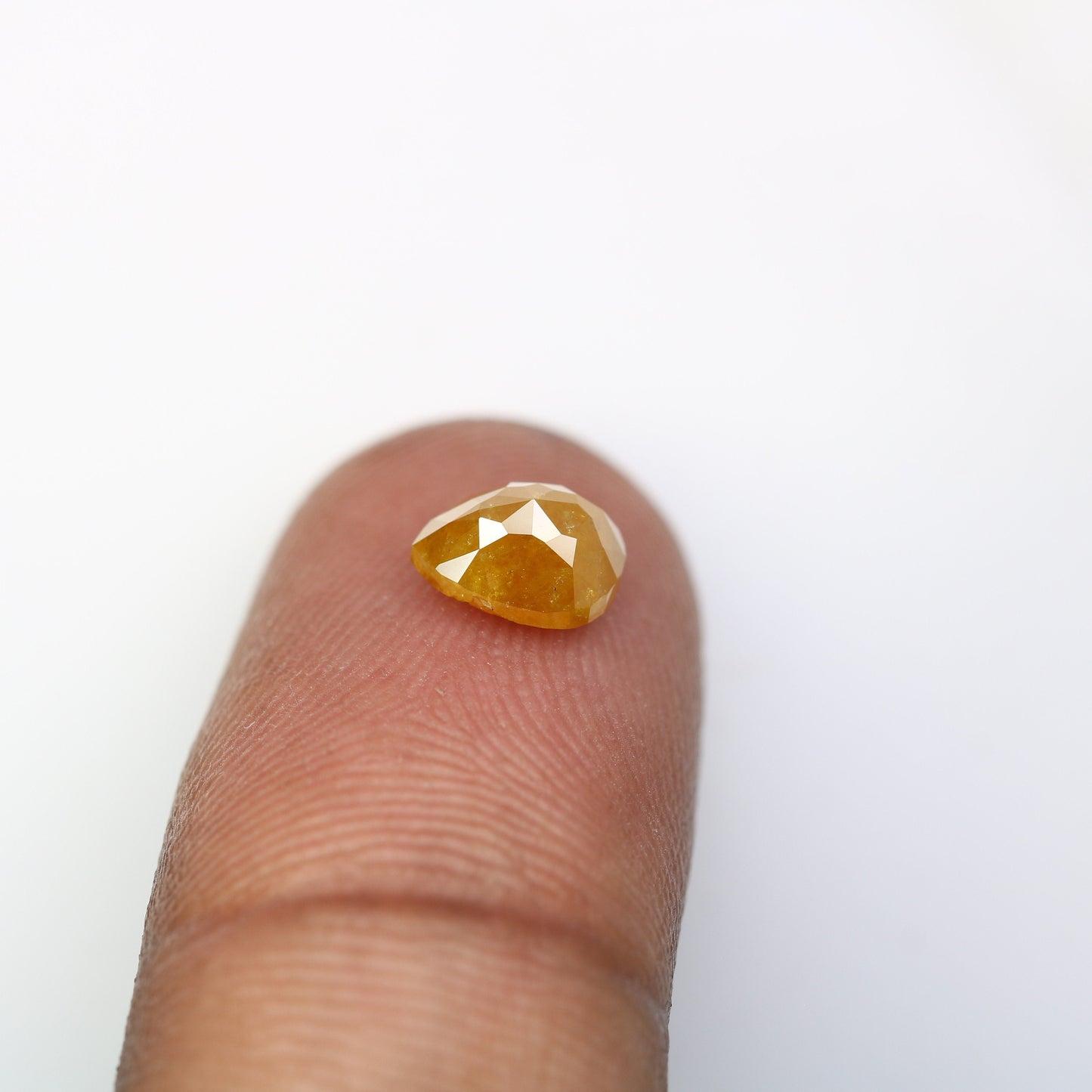 Loose Pear Yellow Galaxy Diamond 1.45 Carats for Custom Gold Ring - Unique Galaxy Diamond Jewelry
