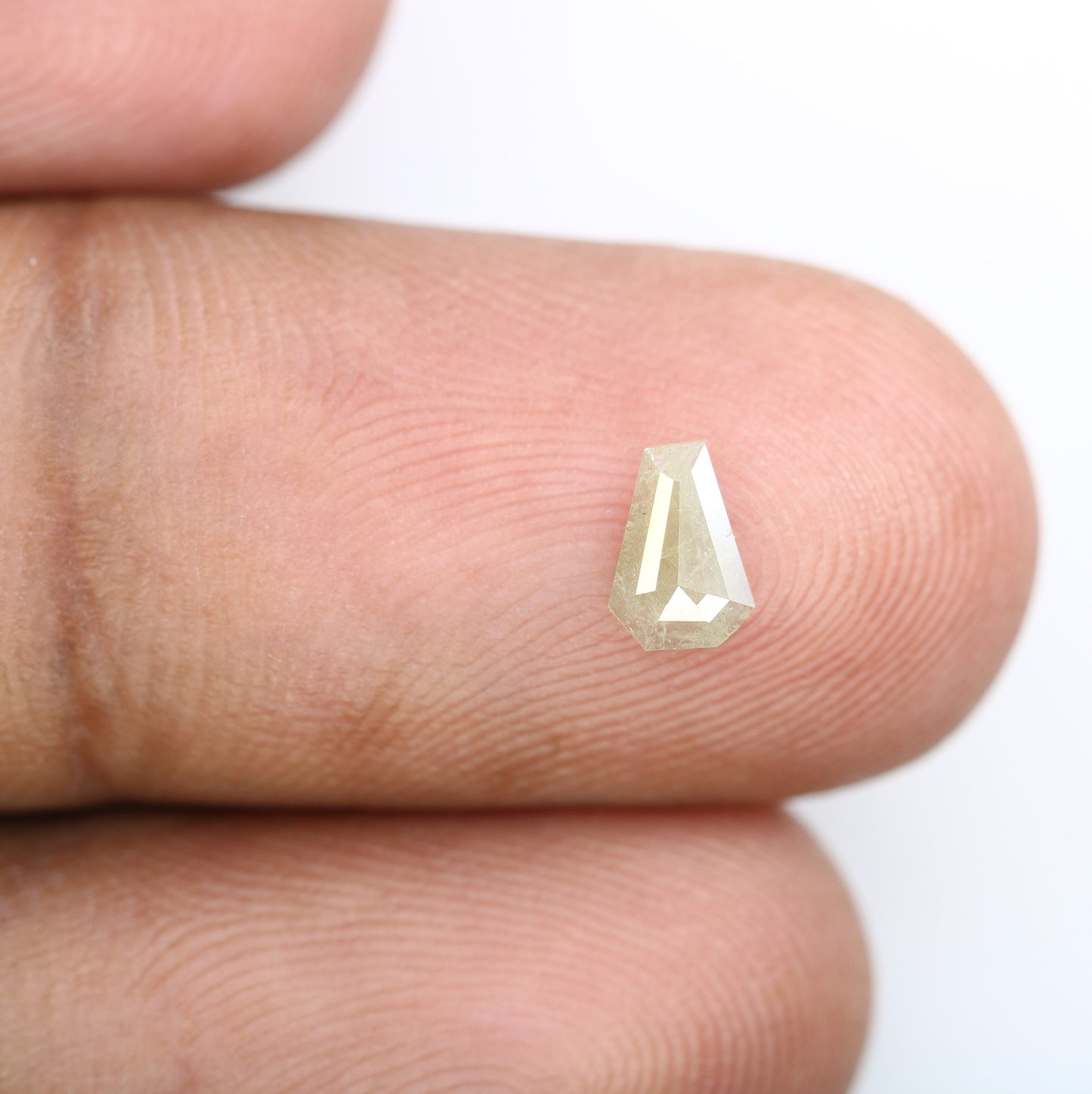 0.36 CT Geometric Shape Grey Color Diamond For Wedding Ring | Engagement Ring | Gift For HerFor Gold Ring Diamonds